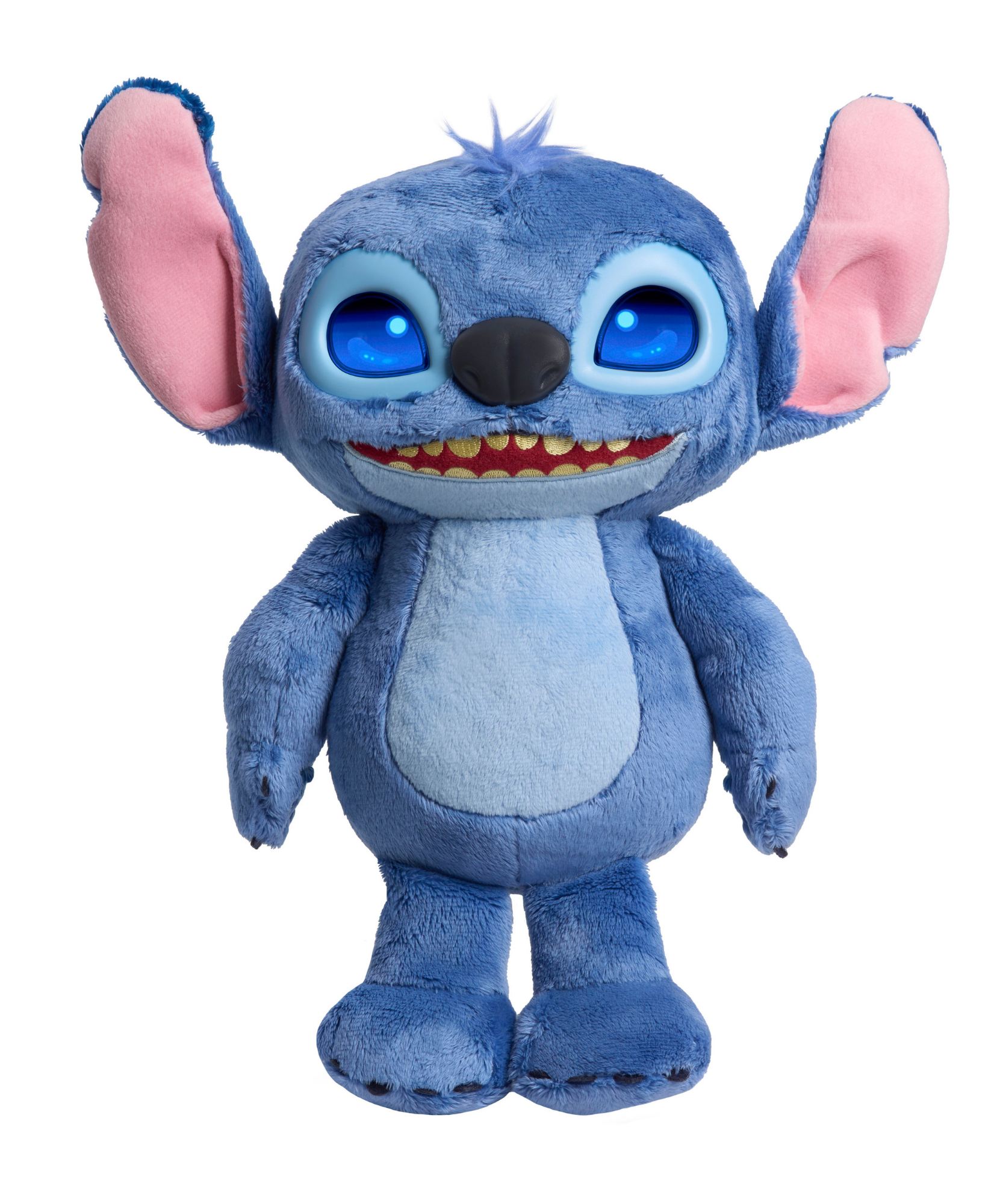 Disney Lilo & Stitch 14" Inch (35 cm) Interactive Plush with 50+ Sounds & Phrases, Soft and Cuddly Huggable Stuffed Alien Animal Kids Toy, Officially Licensed By Just Play, for Boys and Girls 2 Y+