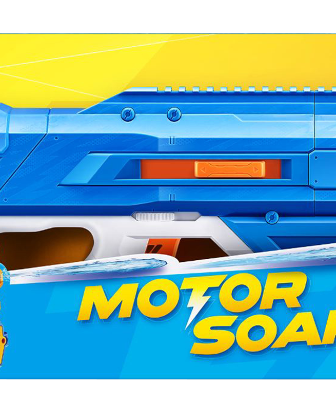 XSHOT Fast Fill Motorized Water Blaster for Kids Ages 8+, 1100ml Tank, 29ft Blast, Rechargeable Battery