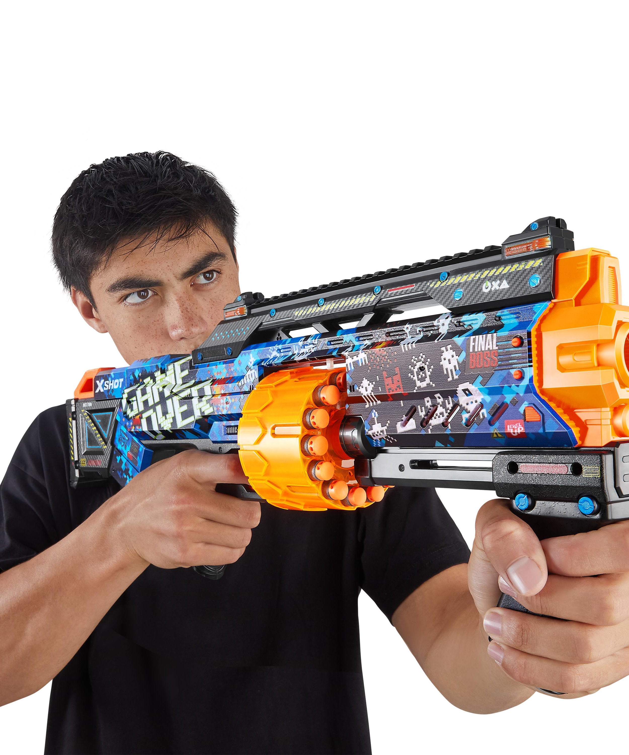 XSHOT Skins Last Stand Beast Out, Foam Blaster Toy Gun for Boys & Girls, Ages 8+
