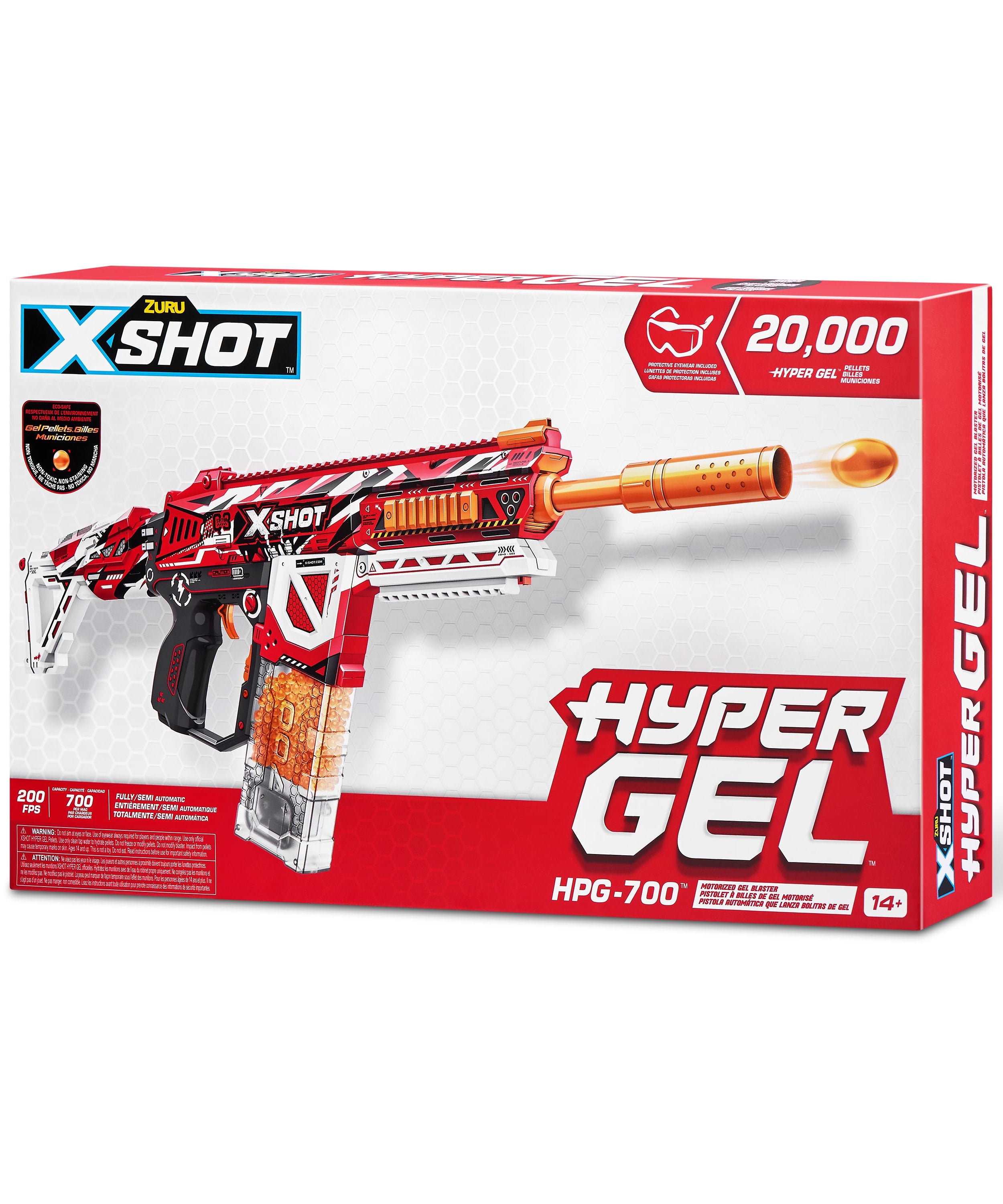 X Shot Hyper Gel Blaster Large with 20000 Gellets, Toy for Boys, Age 14+