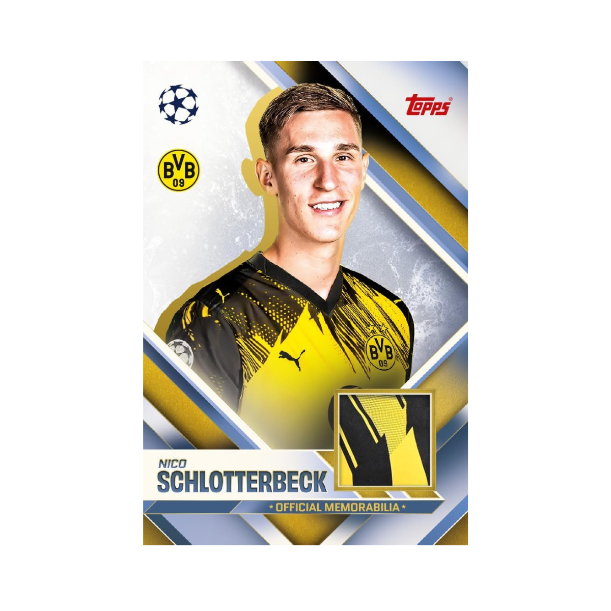 Topps Match Attax UCC 2025 2026 Mega Tin Collectible Football Trading Cards with 45 Cards and Exclusive Gladiators Limited Editions, Official UEFA Licensed, Assorted Mega Tin