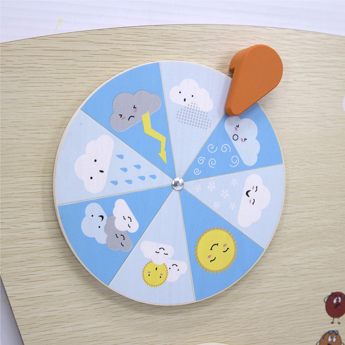 VIGA Toys Wall Activity Board Circle Arc, 162 cm Diameter, Wooden Sensory Play Panel, 18 Months+