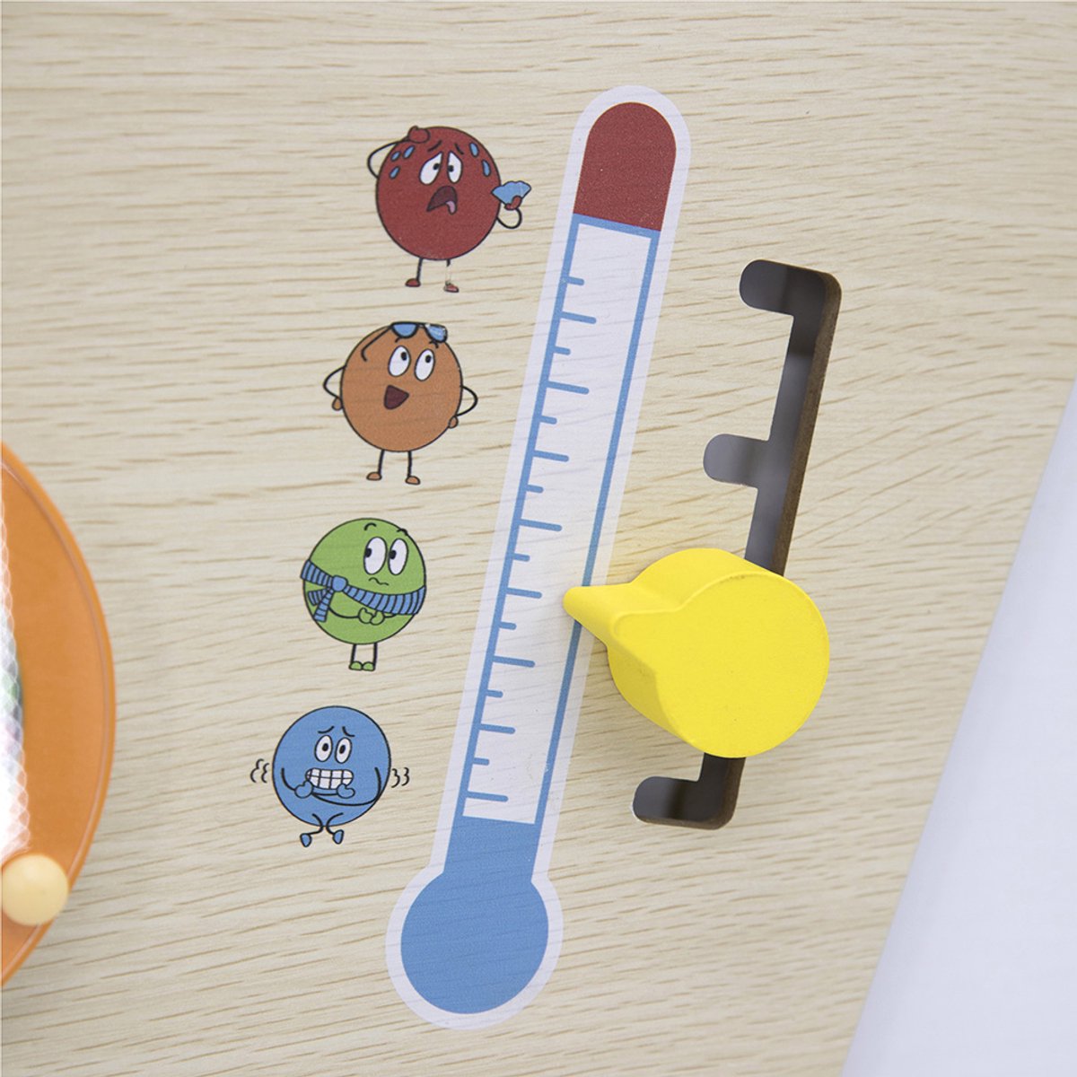 VIGA Toys Wall Activity Board Circle Arc, 162 cm Diameter, Wooden Sensory Play Panel, 18 Months+