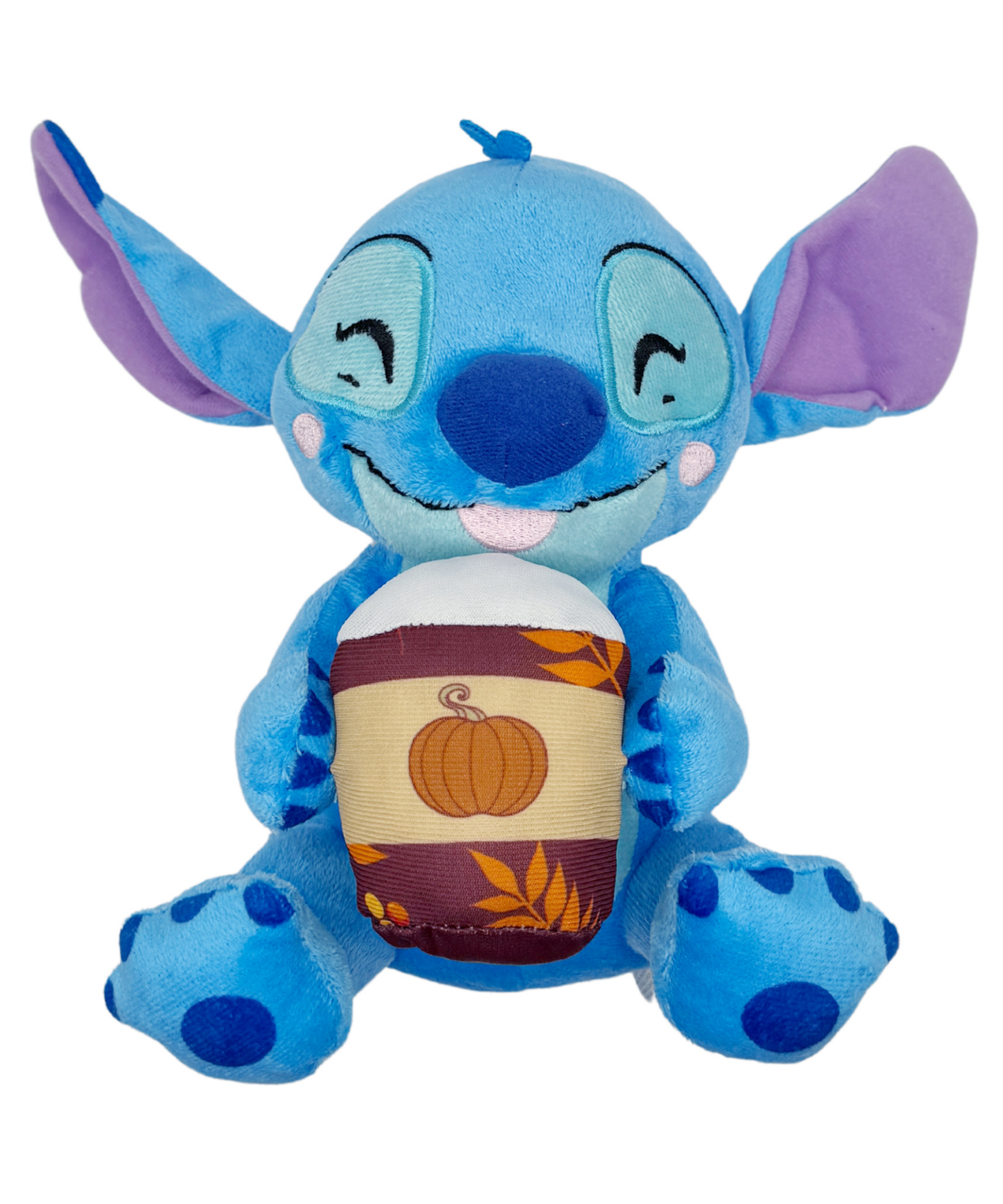 Disney Lilo & Stitch Latte 9" Inch (23 cm) Plush, Soft and Cuddly Huggable Stuffed Alien Animal Toy, Officially Licensed Kids Toys By Just Play, Suitable for Children, Boys and Girls, Aged 2 Years+