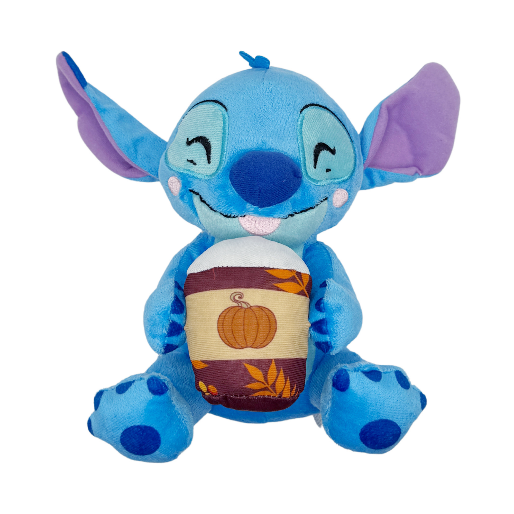 Disney Lilo & Stitch Latte 9" Inch (23 cm) Plush, Soft and Cuddly Huggable Stuffed Alien Animal Toy, Officially Licensed Kids Toys By Just Play, Suitable for Children, Boys and Girls, Aged 2 Years+