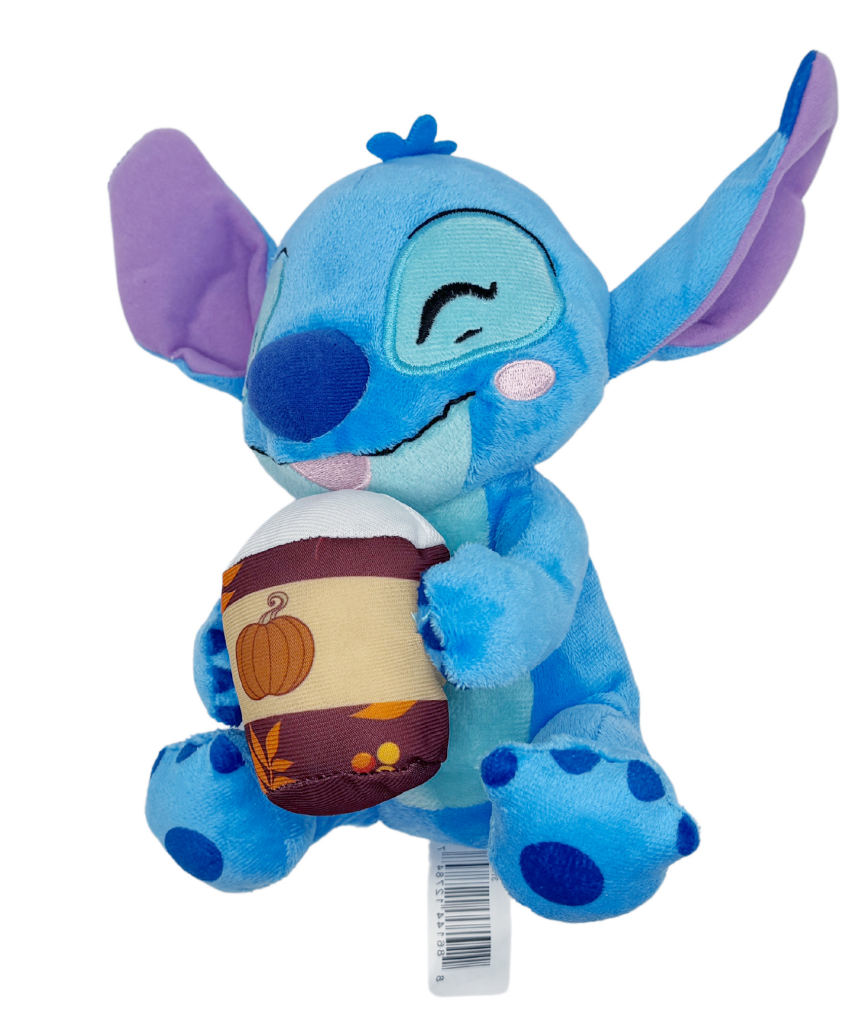 Disney Lilo & Stitch Latte 9" Inch (23 cm) Plush, Soft and Cuddly Huggable Stuffed Alien Animal Toy, Officially Licensed Kids Toys By Just Play, Suitable for Children, Boys and Girls, Aged 2 Years+