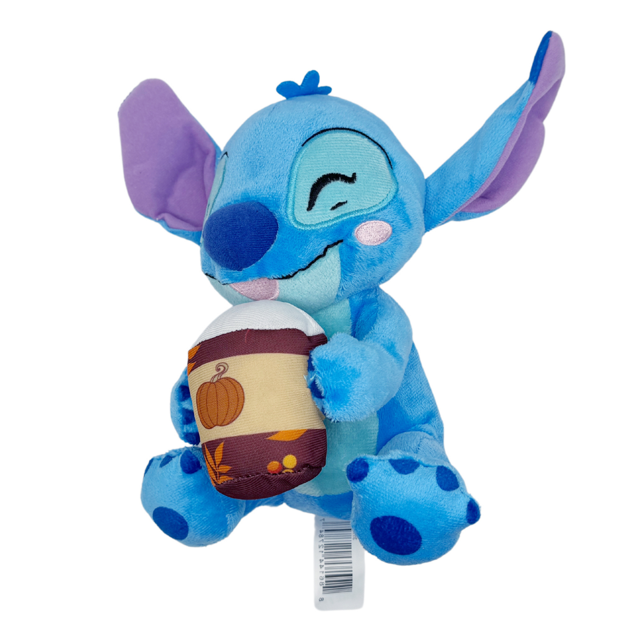 Disney Lilo & Stitch Latte 9" Inch (23 cm) Plush, Soft and Cuddly Huggable Stuffed Alien Animal Toy, Officially Licensed Kids Toys By Just Play, Suitable for Children, Boys and Girls, Aged 2 Years+