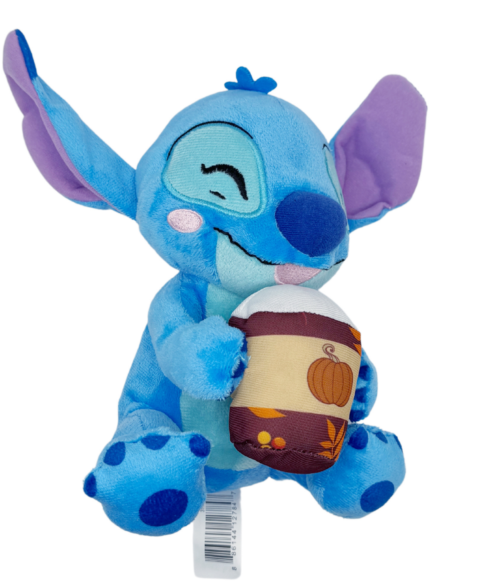 Disney Lilo & Stitch Latte 9" Inch (23 cm) Plush, Soft and Cuddly Huggable Stuffed Alien Animal Toy, Officially Licensed Kids Toys By Just Play, Suitable for Children, Boys and Girls, Aged 2 Years+