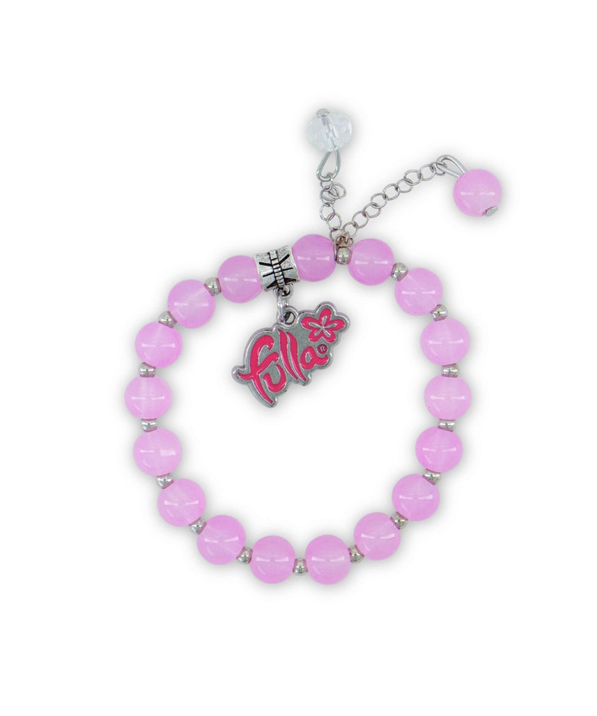 Fulla Little Charmers Bracelet Set for Girls Ages 3+, 4 Stylish Beaded Designs with Metal Heart Charm in Cute Case, Colorful Fashion Jewelry Accessory for Creative Play