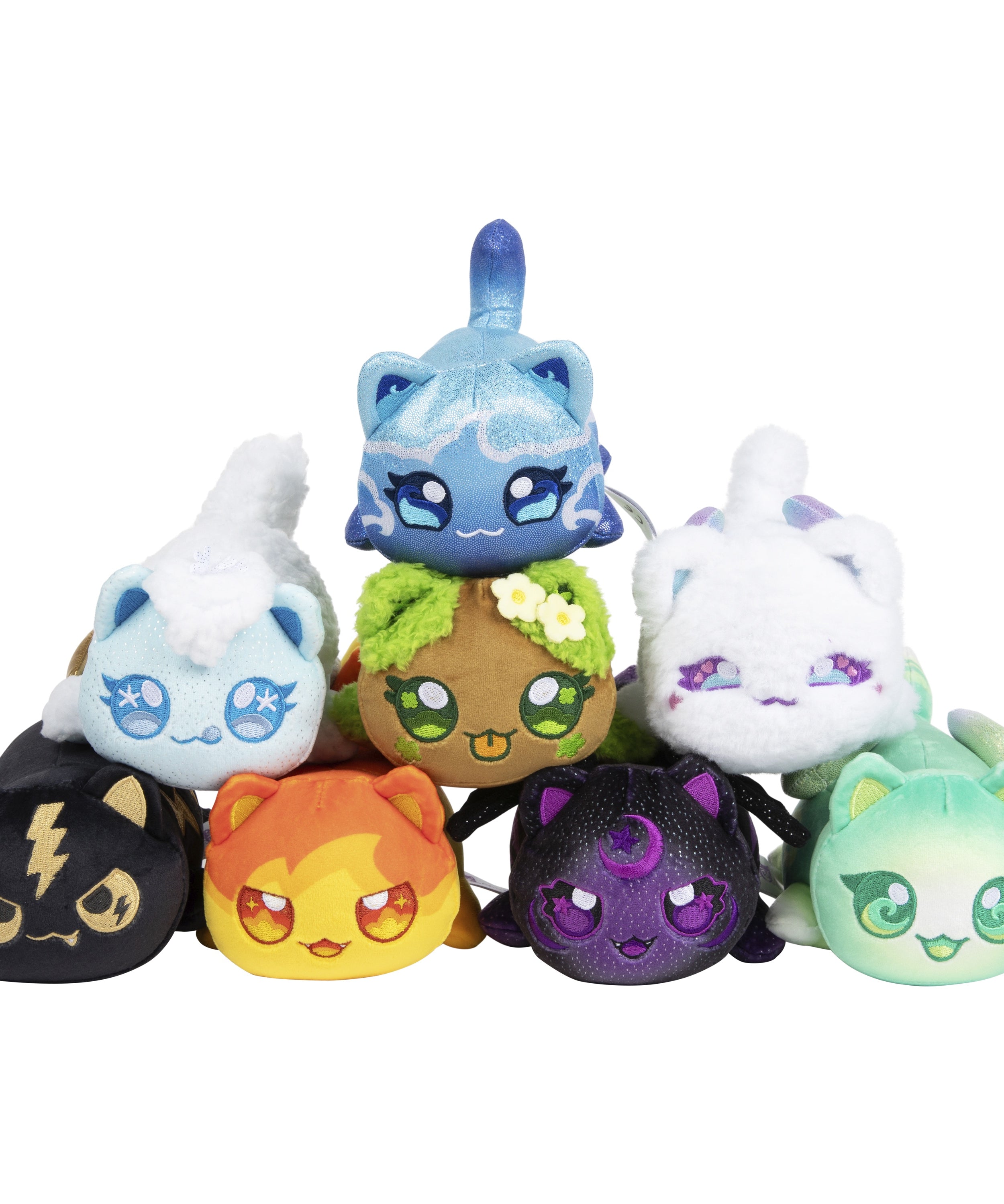 Aphmau Mystery MeeMeow Plush Elemental, Collectible Toy for Kids, Age 5+