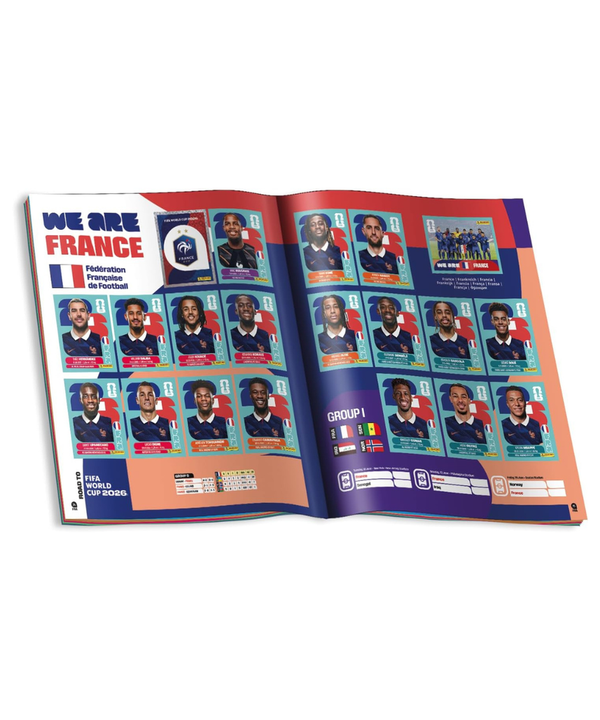 Panini FIFA World Cup 2026 Official Sticker Album, Football Collectible Album for World Cup 2026 Stickers and Panini Collectors