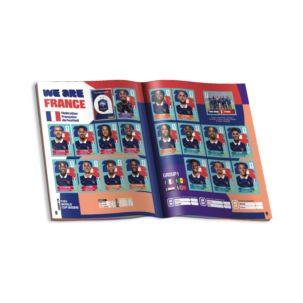 Panini FIFA World Cup 2026 Official Sticker Album, Football Collectible Album for World Cup 2026 Stickers and Panini Collectors