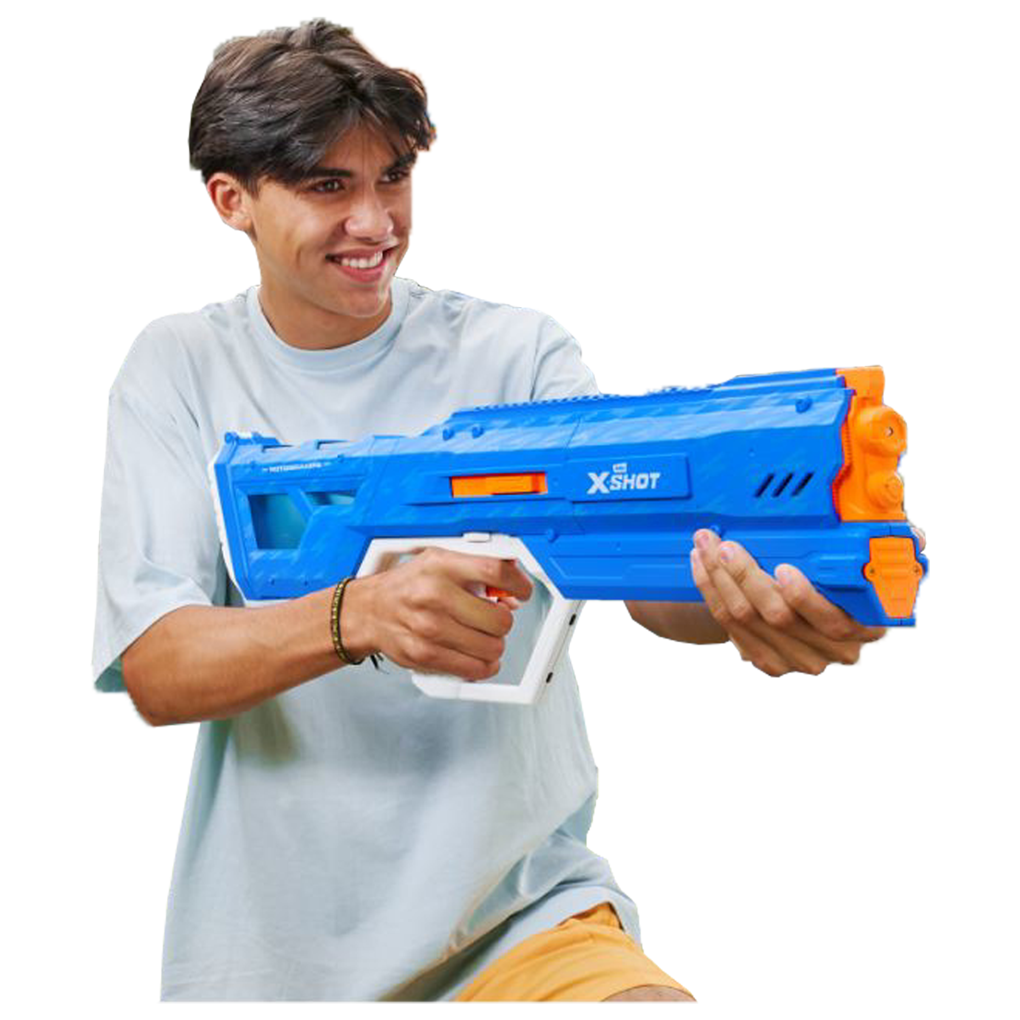 XSHOT Fast Fill Motorized Water Blaster for Kids Ages 8+, 1100ml Tank, 29ft Blast, Rechargeable Battery