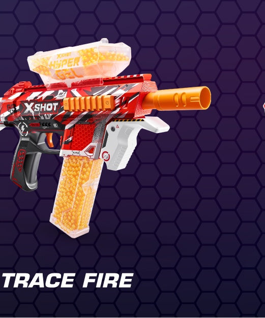 X Shot Hyper Gel Medium Blaster with 10000 Gellets, Shooting Toy for Boys, Age 14+