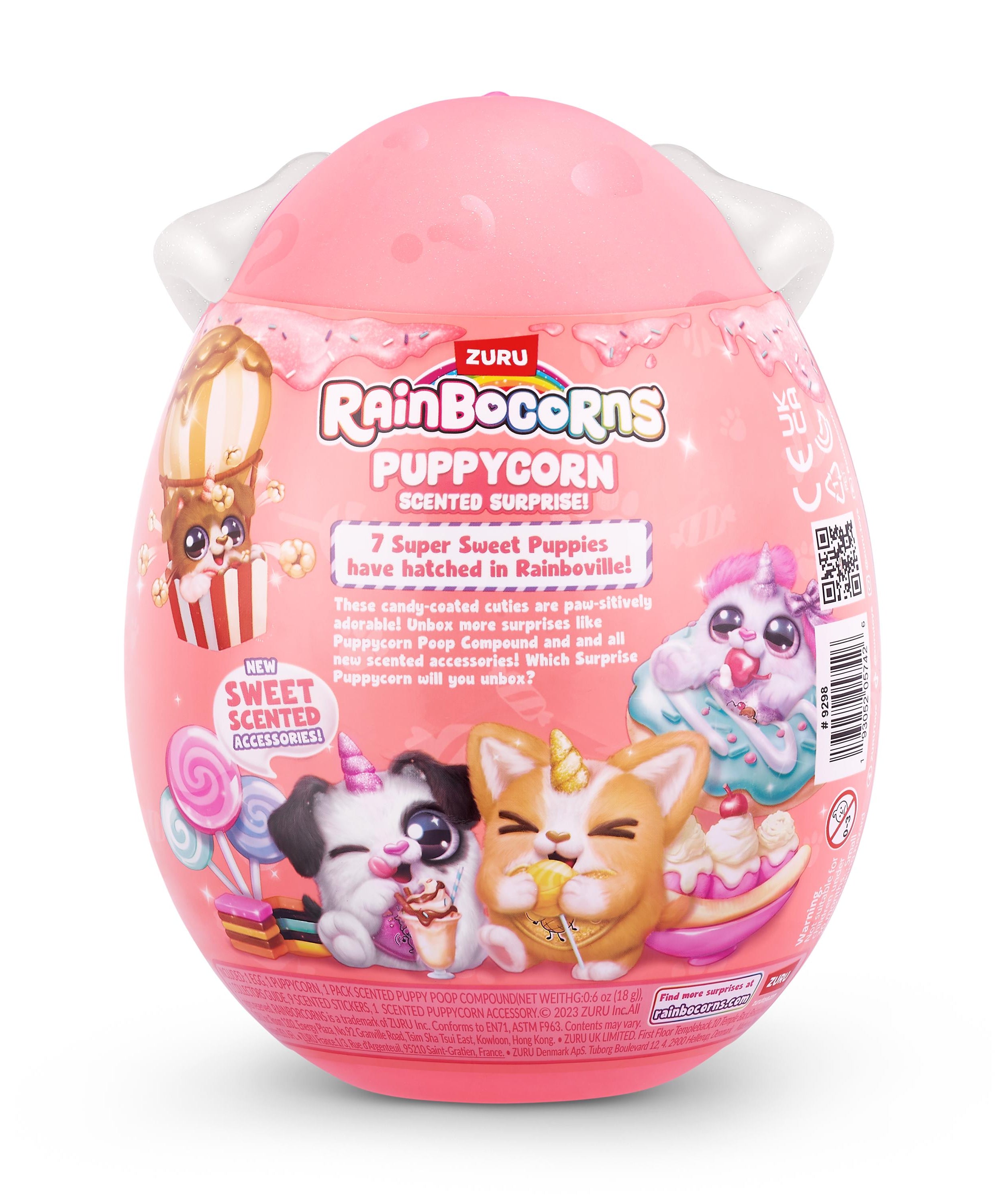 Rainbocorns Puppycorn Surprise S8 PDQ, Cute Collectible Plush Toy for Girls, Age 3+