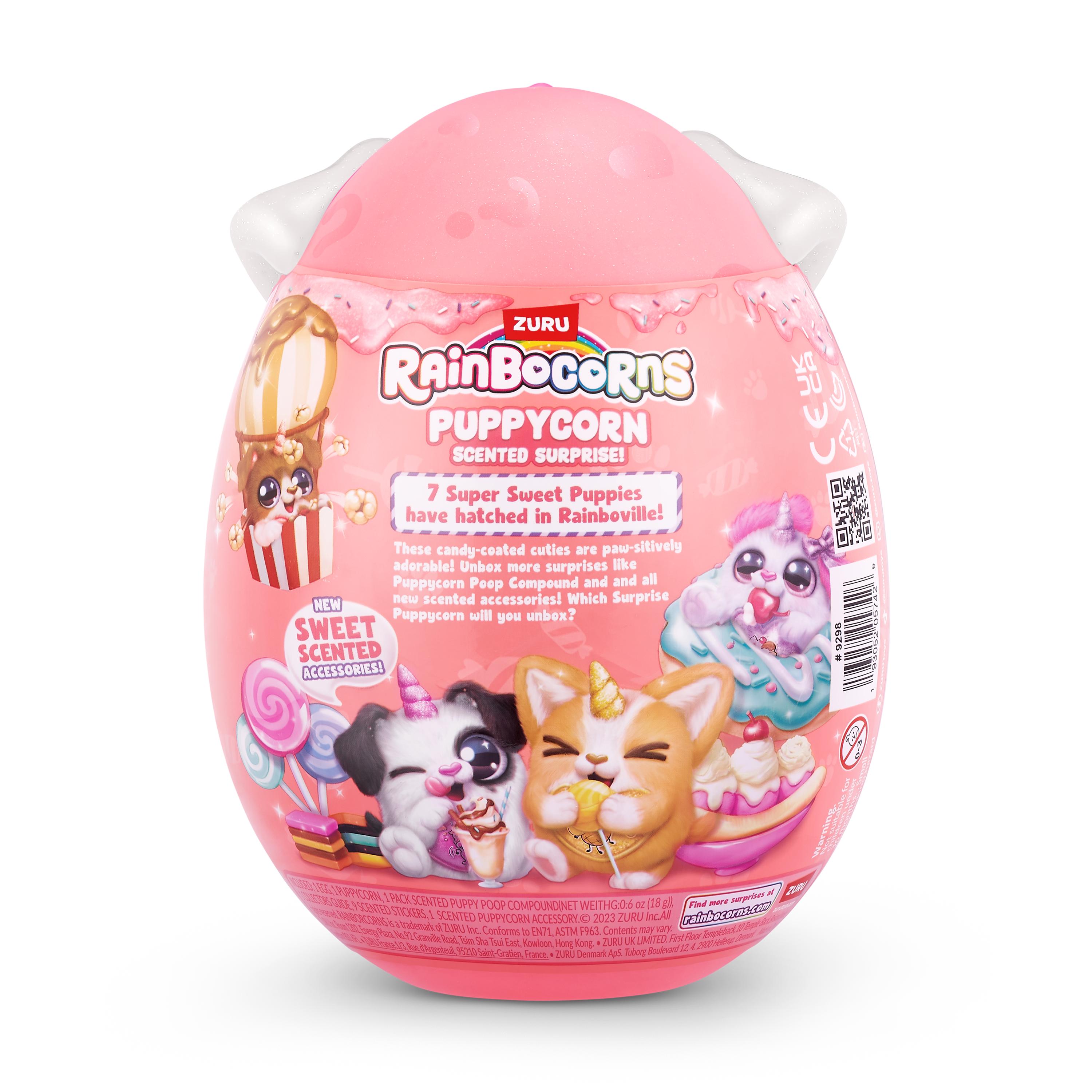 Rainbocorns Puppycorn Surprise S8 PDQ, Cute Collectible Plush Toy for Girls, Age 3+