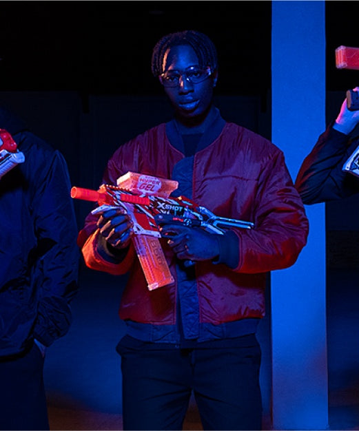 X Shot Hyper Gel Medium Blaster with 10000 Gellets, Shooting Toy for Boys, Age 14+