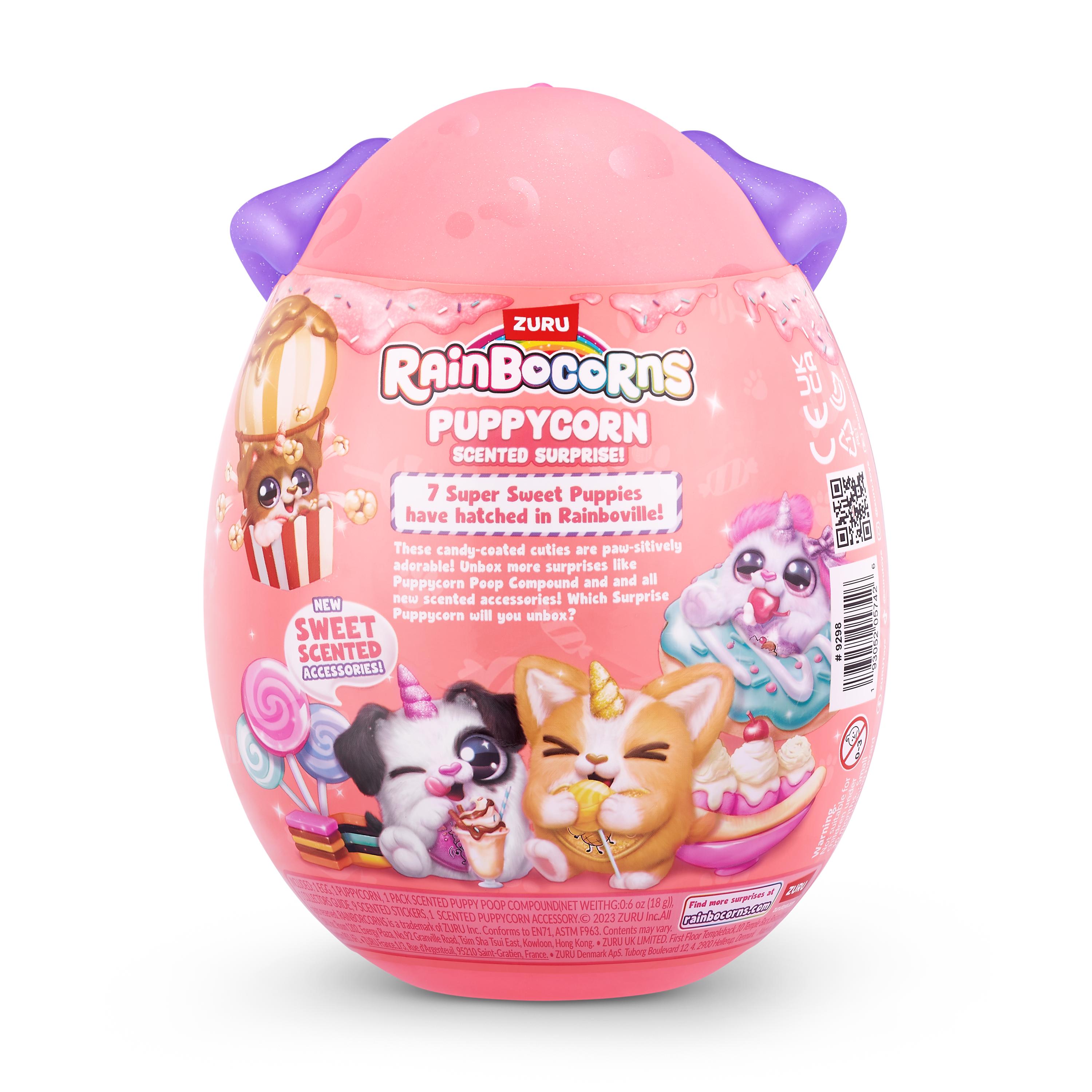 Rainbocorns Puppycorn Surprise S8 PDQ, Cute Collectible Plush Toy for Girls, Age 3+