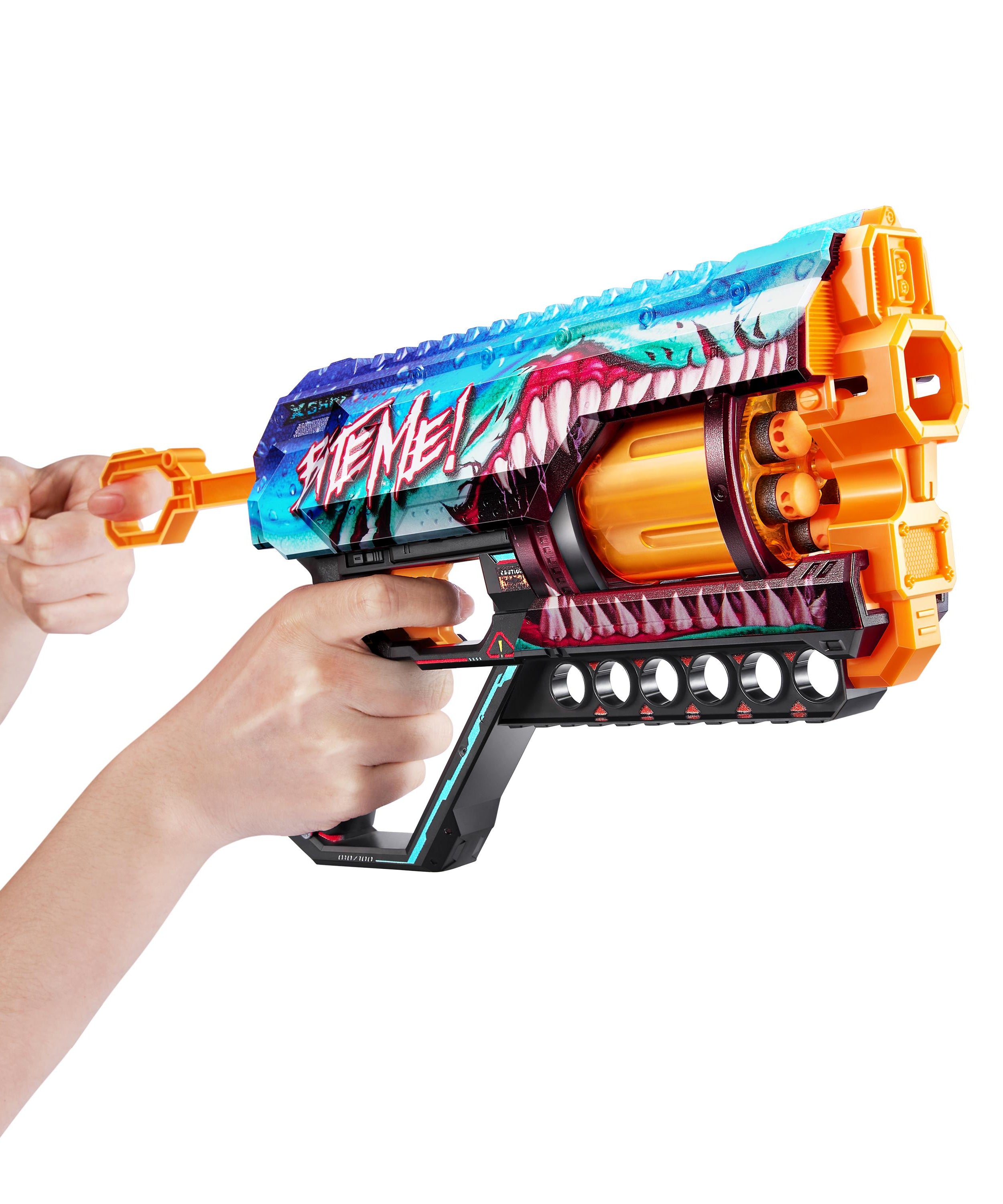 X Shot Skins Griefer 12 Darts Blaster, Foam Dart Toy Gun for Boys, Age 8+