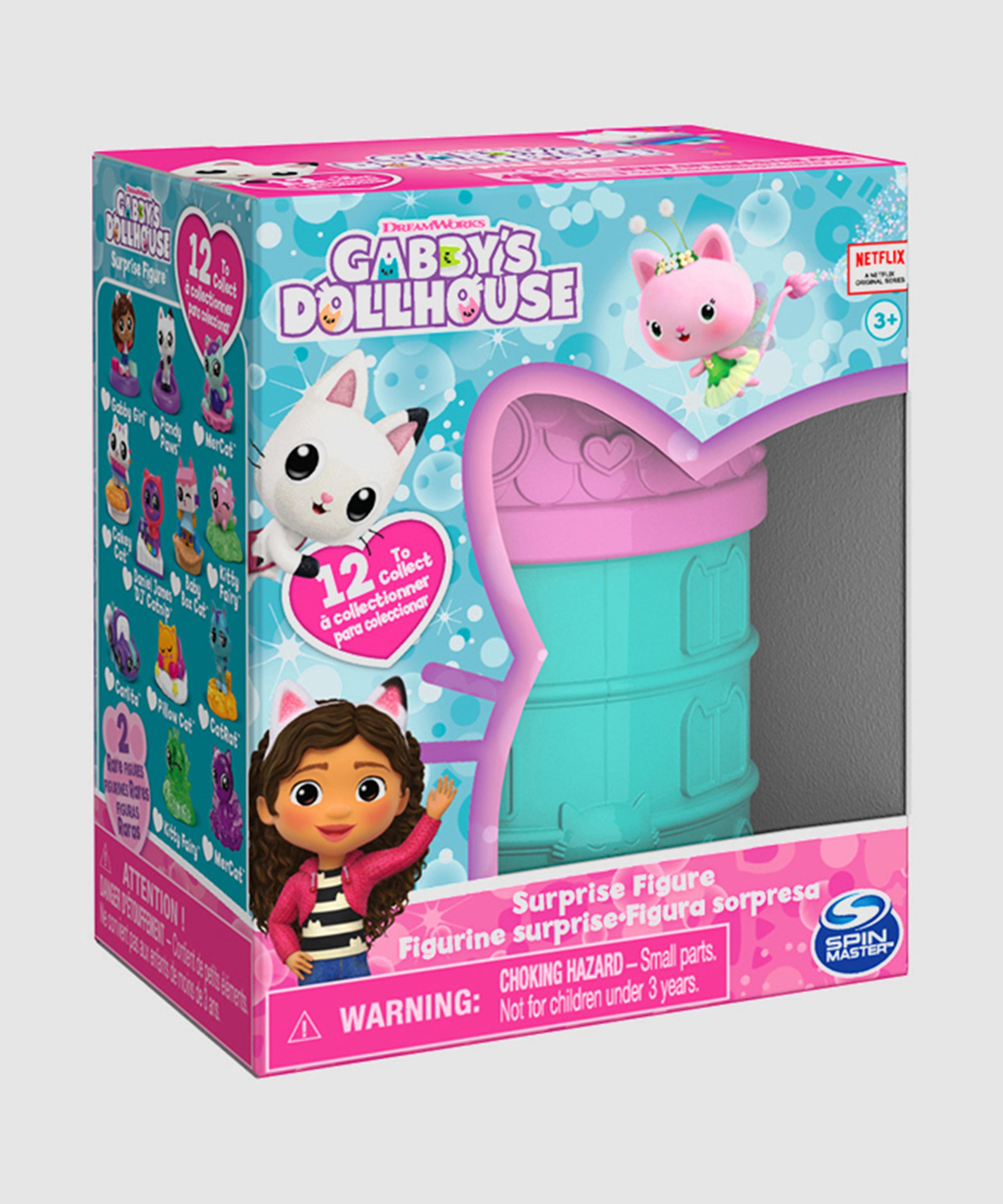 تشكيلة شخصيات بيت الدمى غابي المفاجئة، شخصيات صغيرة قابلة للتجميع، كبسولة ألعاب مفاجئة غامضة للأطفال، ألعاب بيت الدمى غابي الرسمية للأعمار من 3 سنوات فما فوق