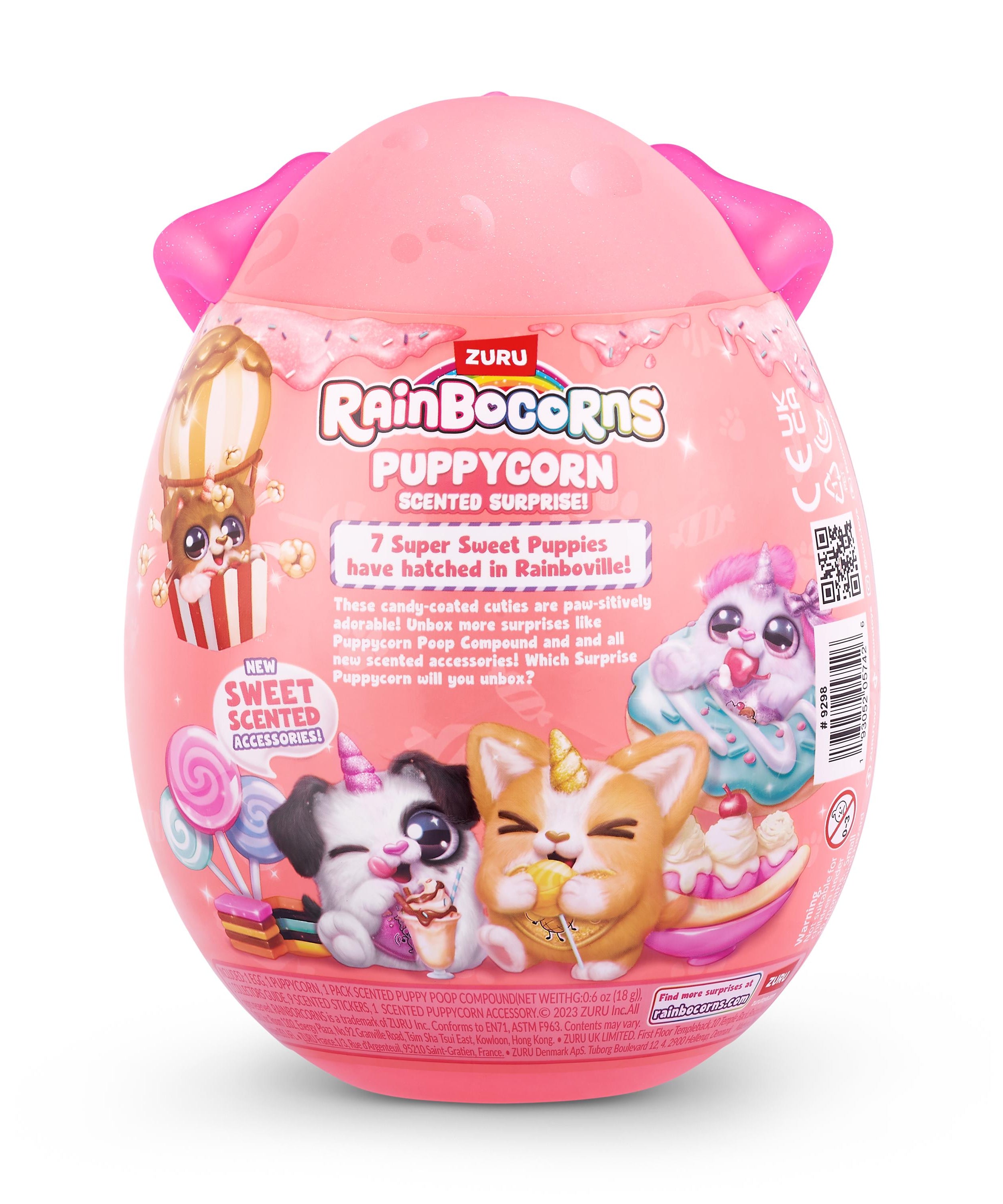 Rainbocorns Puppycorn Surprise S8 PDQ, Cute Collectible Plush Toy for Girls, Age 3+