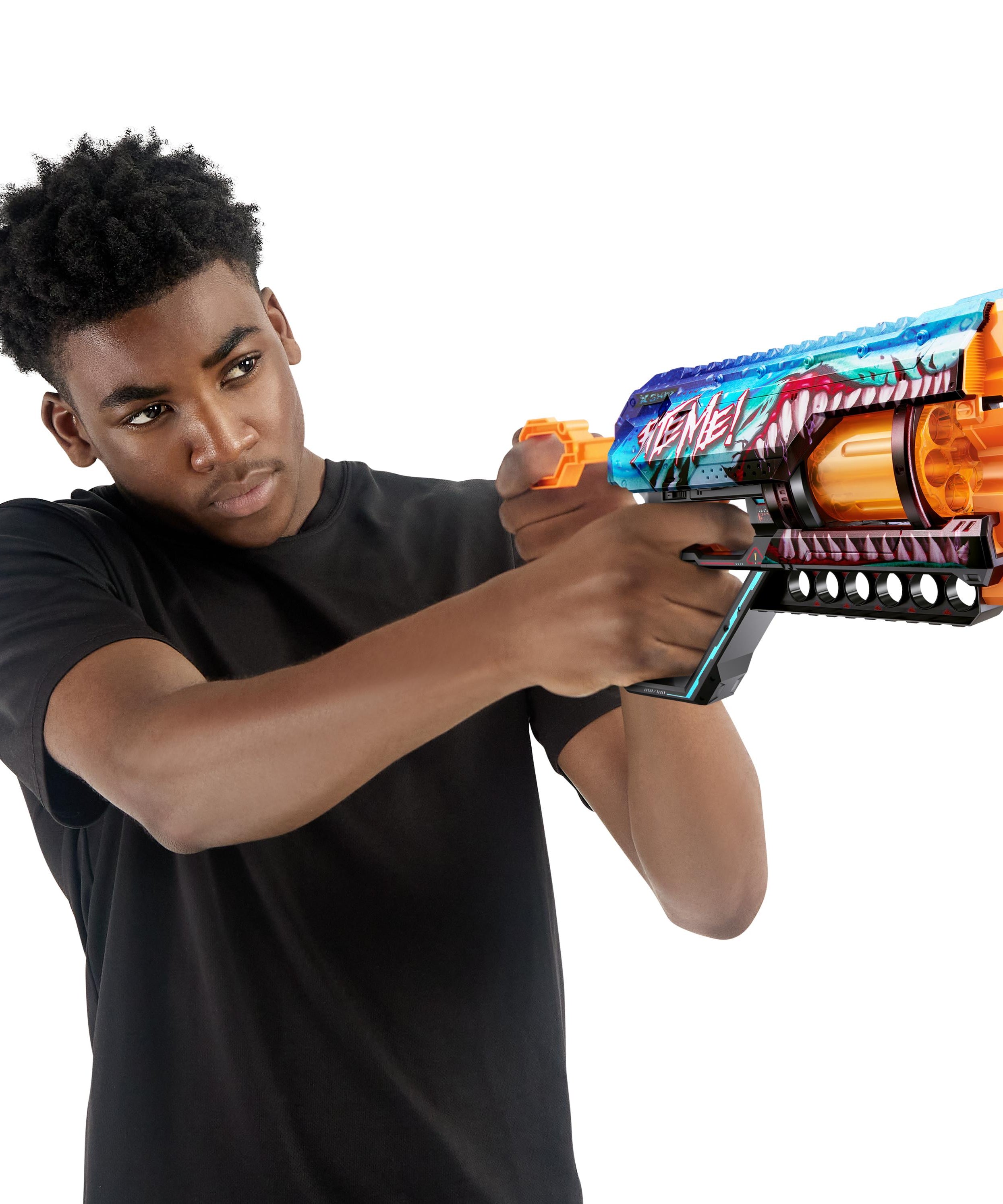 X Shot Skins Griefer 12 Darts Blaster, Foam Dart Toy Gun for Boys, Age 8+