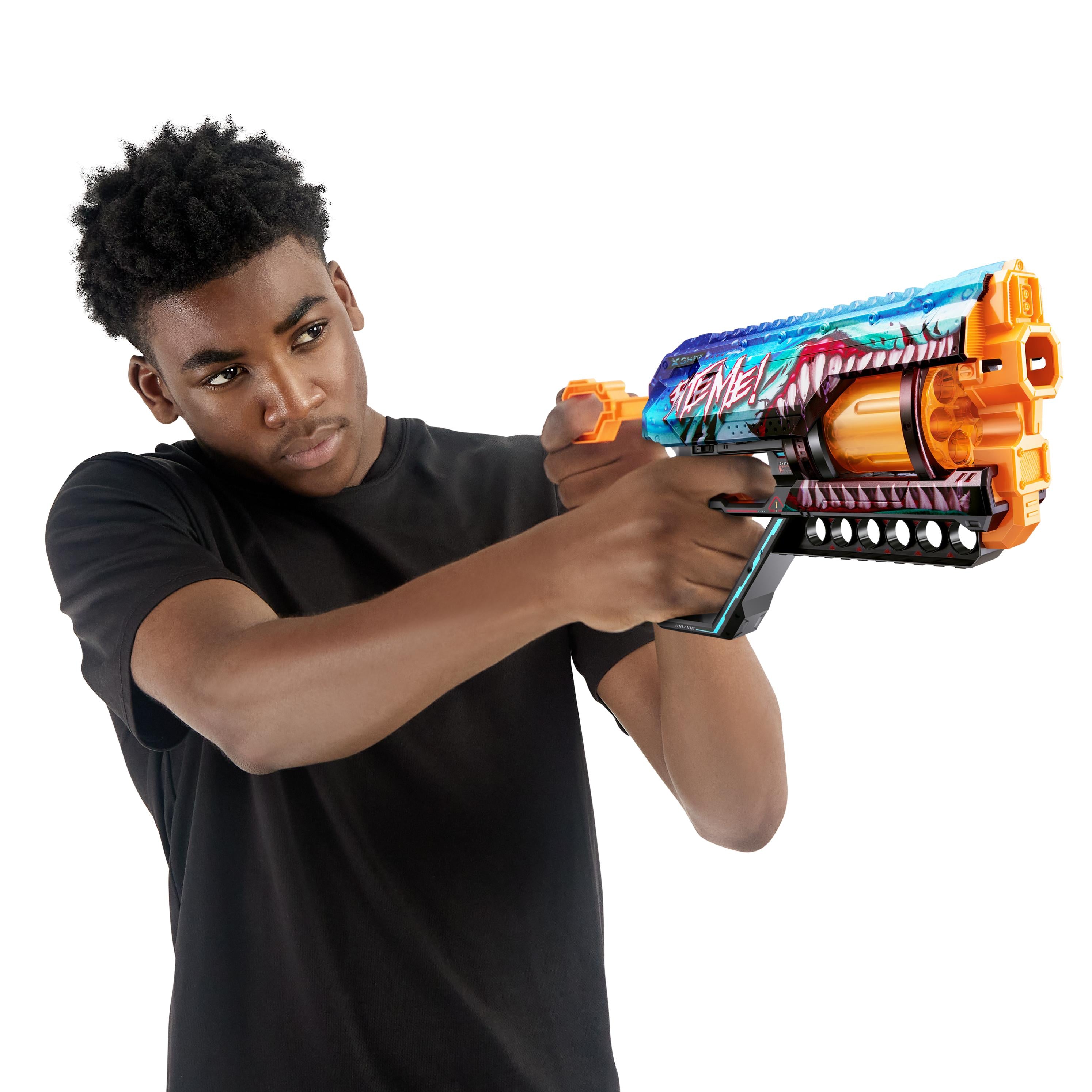 X Shot Skins Griefer 12 Darts Blaster, Foam Dart Toy Gun for Boys, Age 8+