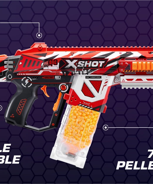 X Shot Hyper Gel Blaster Large with 20000 Gellets, Toy for Boys, Age 14+