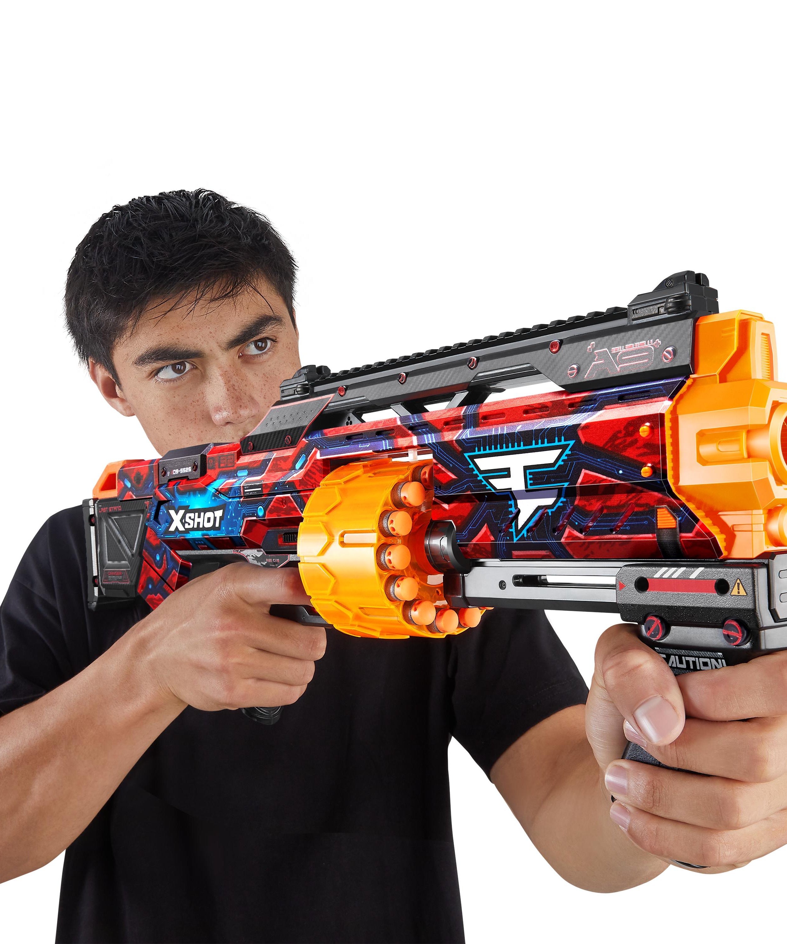 XSHOT Skins Last Stand Beast Out, Foam Blaster Toy Gun for Boys & Girls, Ages 8+