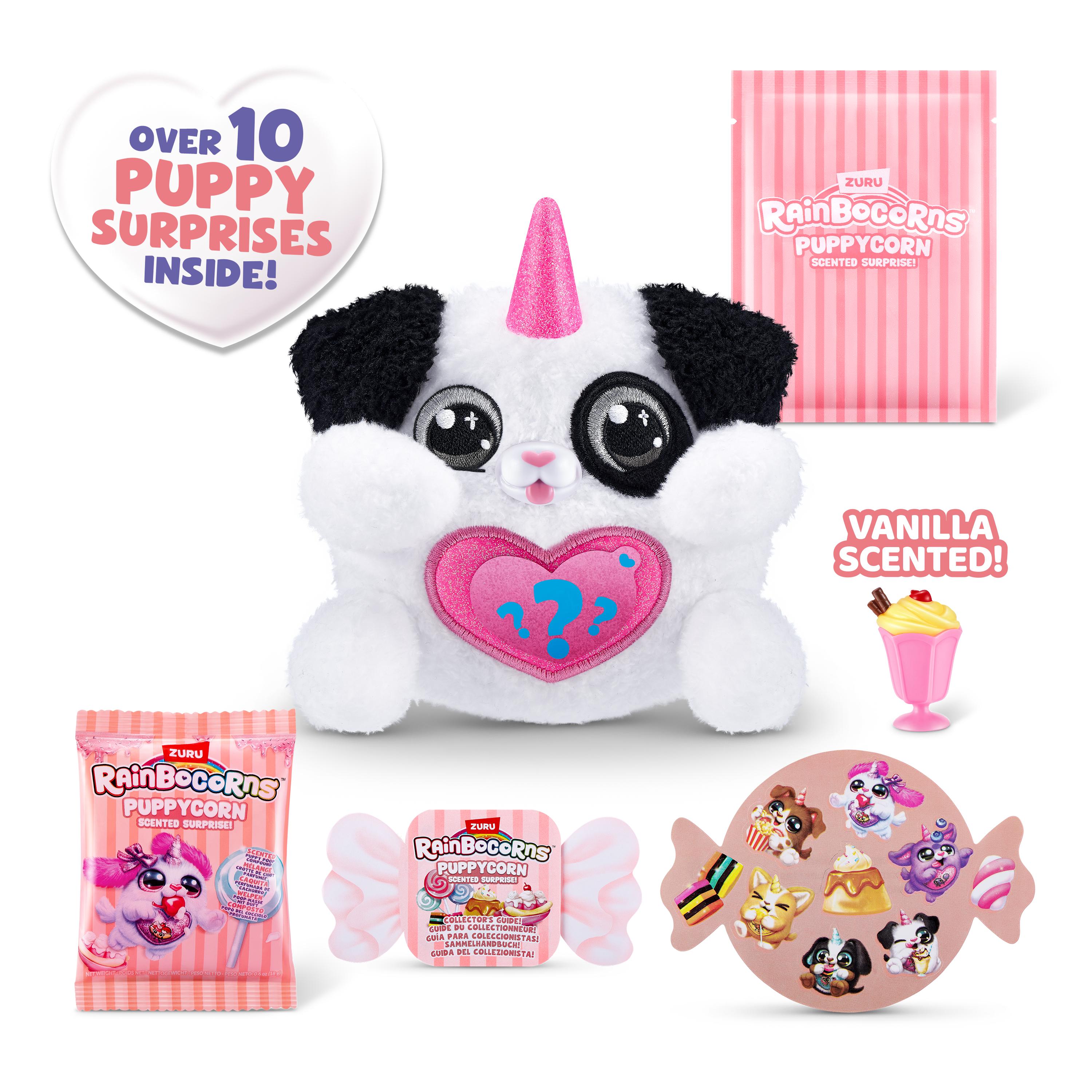 Rainbocorns Puppycorn Surprise S8 PDQ, Cute Collectible Plush Toy for Girls, Age 3+