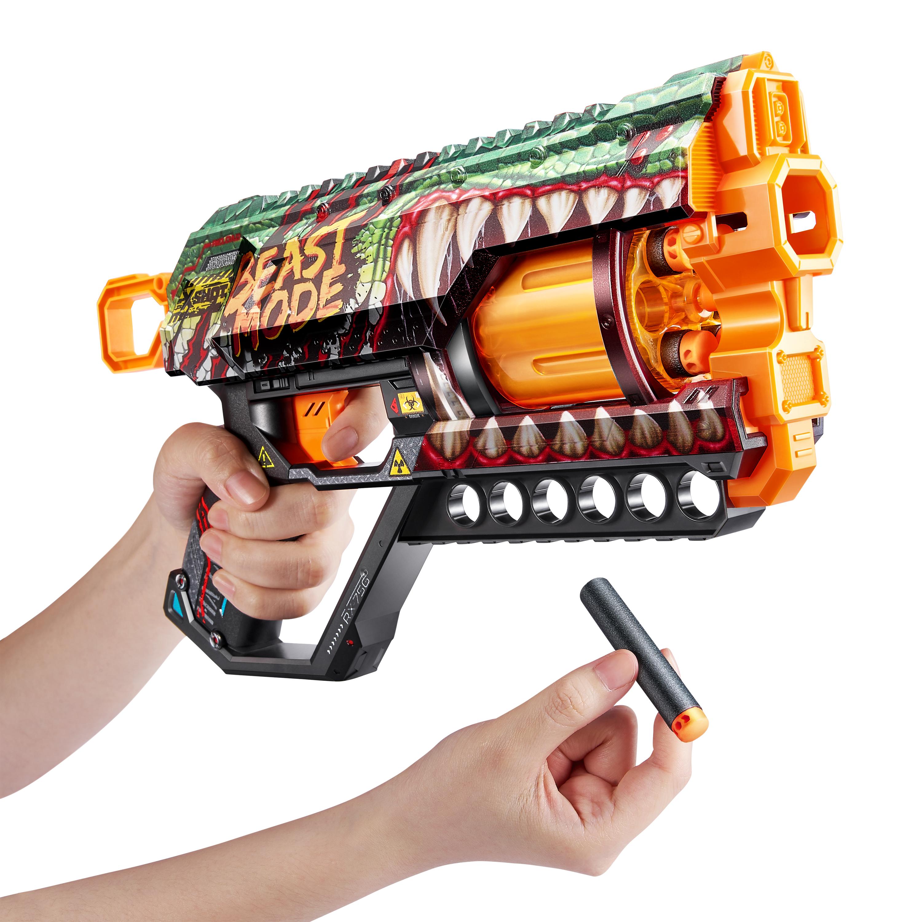 XSHOT Skins Dread Sonic Edition, Dual Barrel Foam Dart Blaster with Air Pocket Technology, 12-Dart Capacity & 27m Range, Toy Gun for Kids, Teens & Adults, Ages 8+