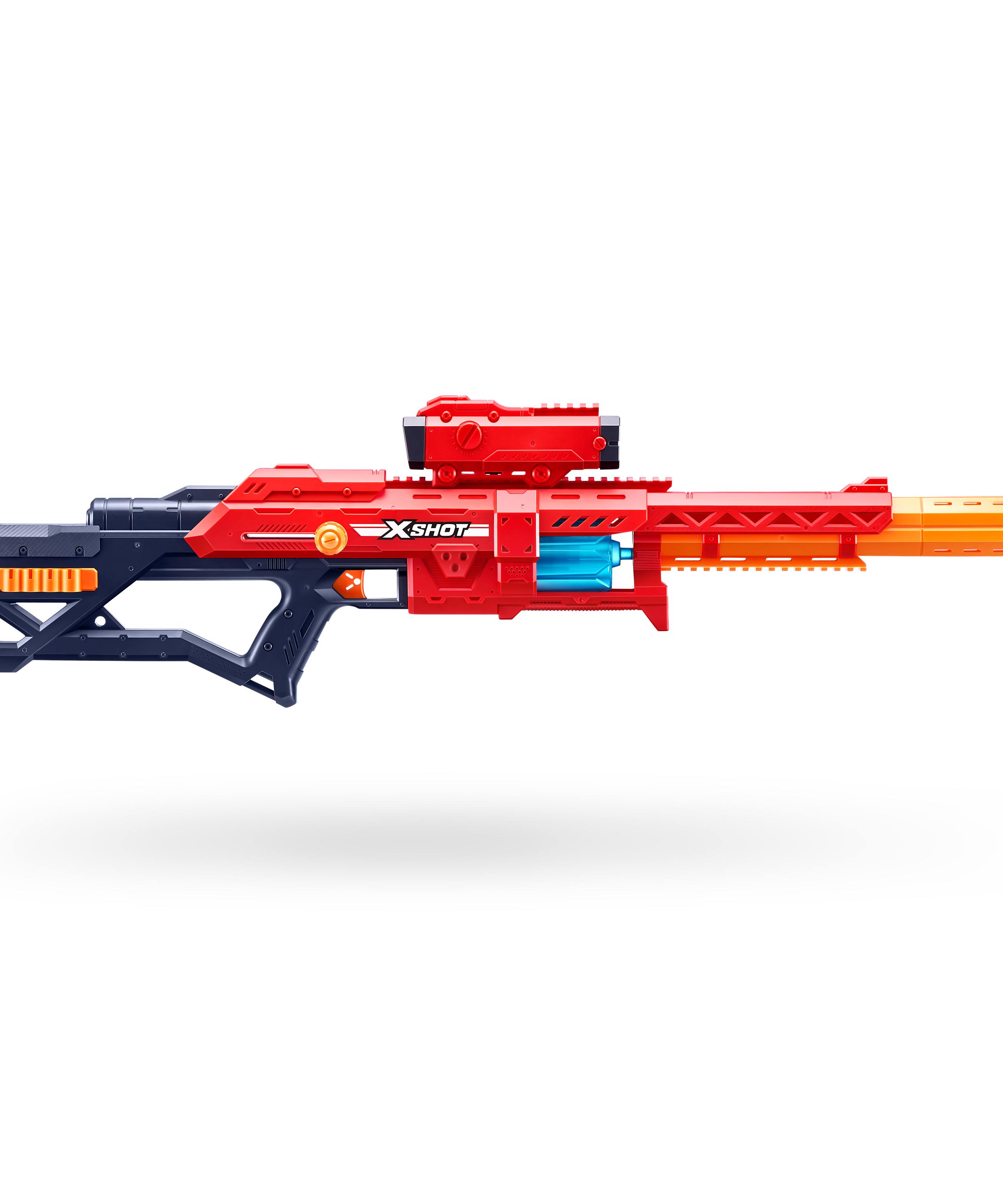 X-Shot Excel Ranger X8 Foam Blaster for Boys & Girls Ages 8+, 24 Darts, Rotating Barrel, Air Pocket Technology, Outdoor Action Toy