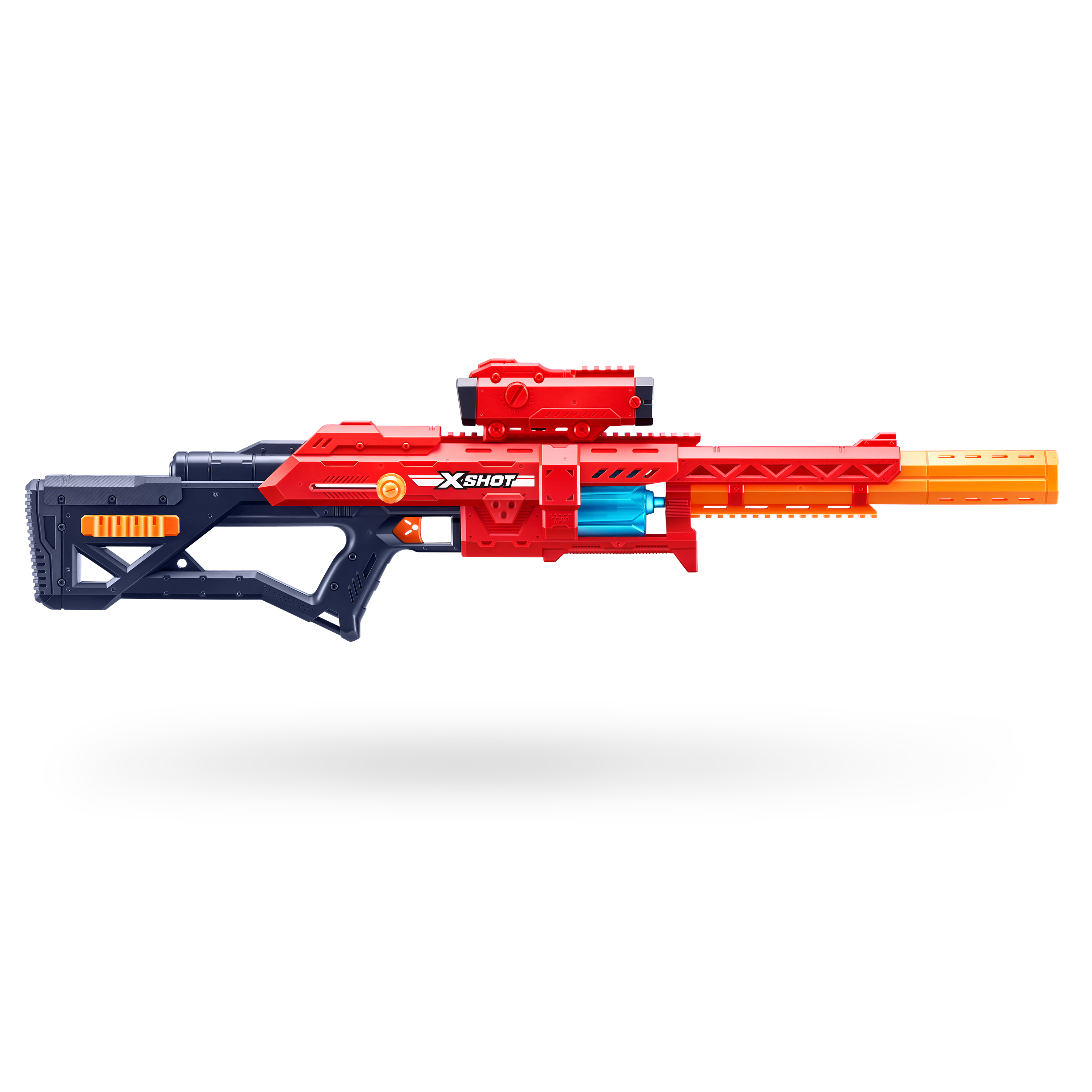 X-Shot Excel Ranger X8 Foam Blaster for Boys & Girls Ages 8+, 24 Darts, Rotating Barrel, Air Pocket Technology, Outdoor Action Toy