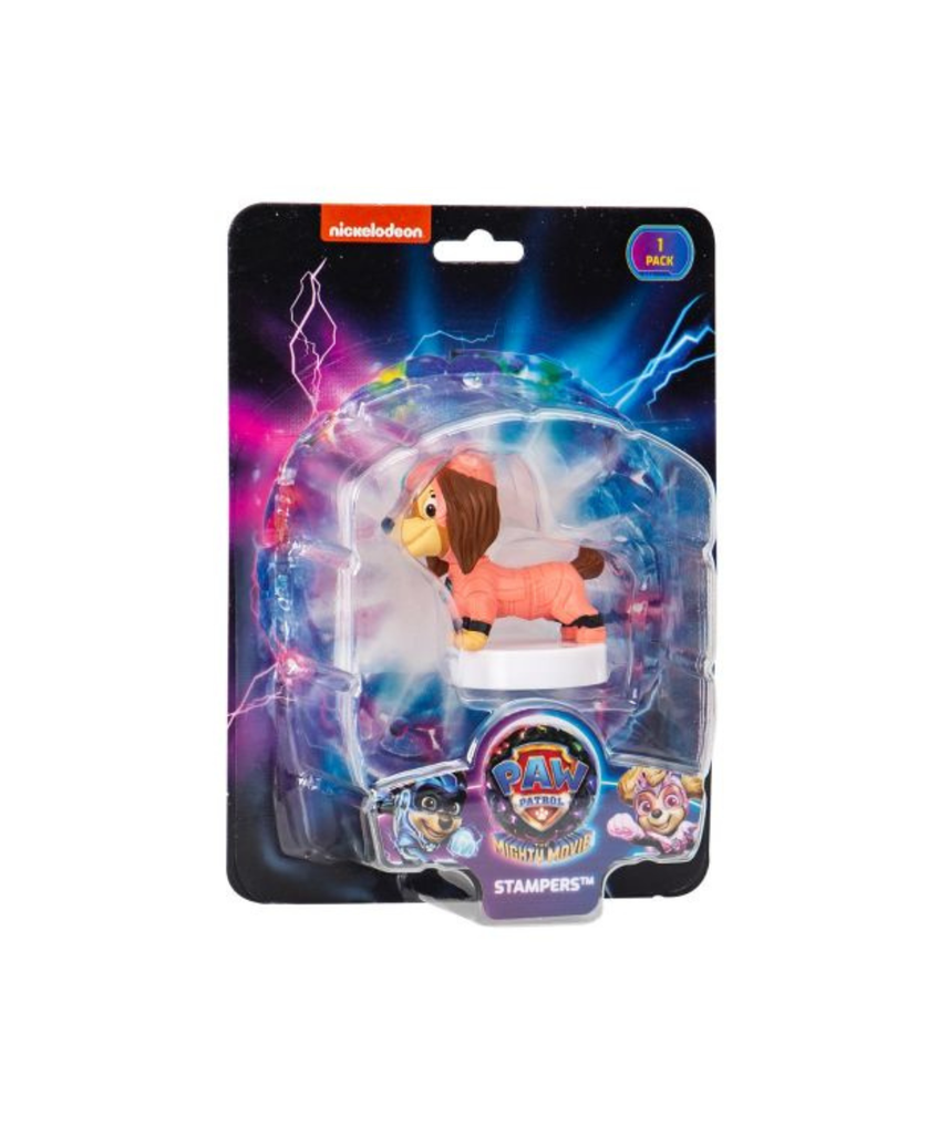 Paw Patrol The Mighty Movie Stampers, Kids Craft Stamp Set, Collectible Character Stampers, 1pk / 3pk / 5pk / 8pk, Series 2, Non-Toxic, Arts & Crafts, School Activities