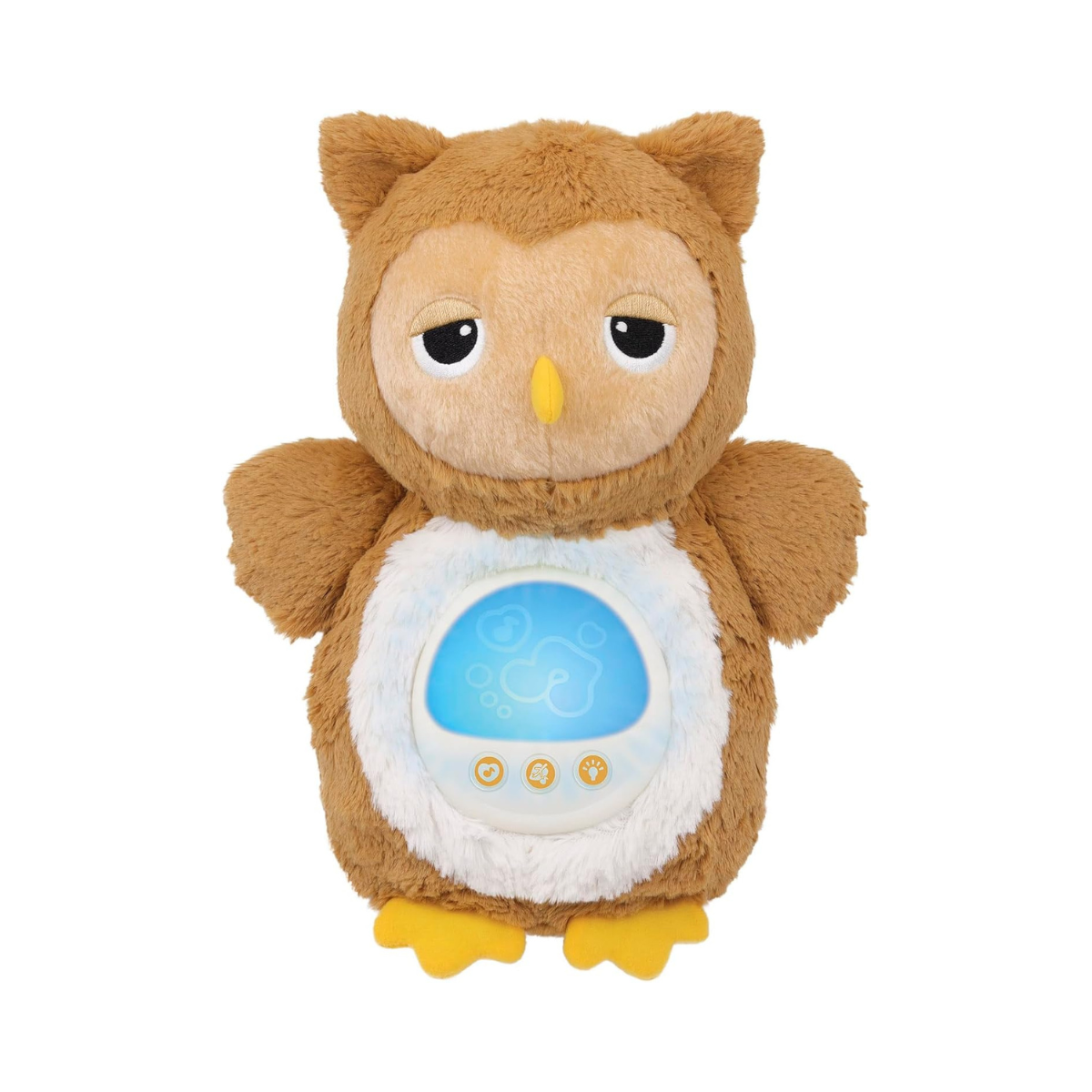 Winfun Soothing Sounds Light-Up Owl for Babies, Gentle Melodies Calming Sounds Soft Night Light for Bedtime Nap Routine, 0+ Months