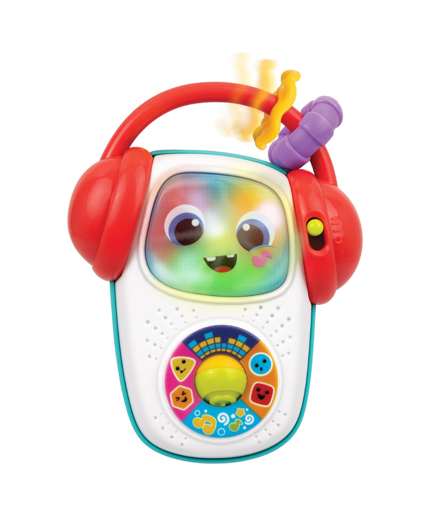 Winfun On-the-Go Baby Music Player Interactive Musical Toy for Toddlers 3-36 Months with Lights and Fun Tunes