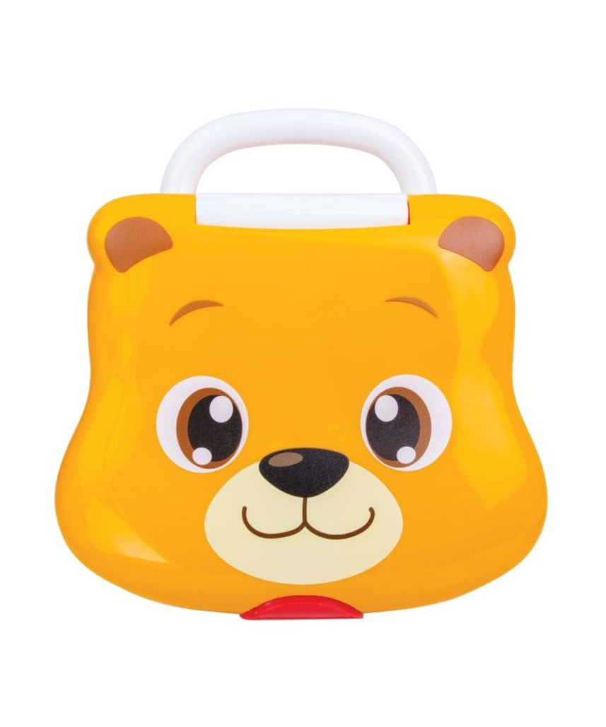 Winfun Junior Bear Laptop Interactive Toy Educational Learning Laptop for Kids 12M+ Yellow