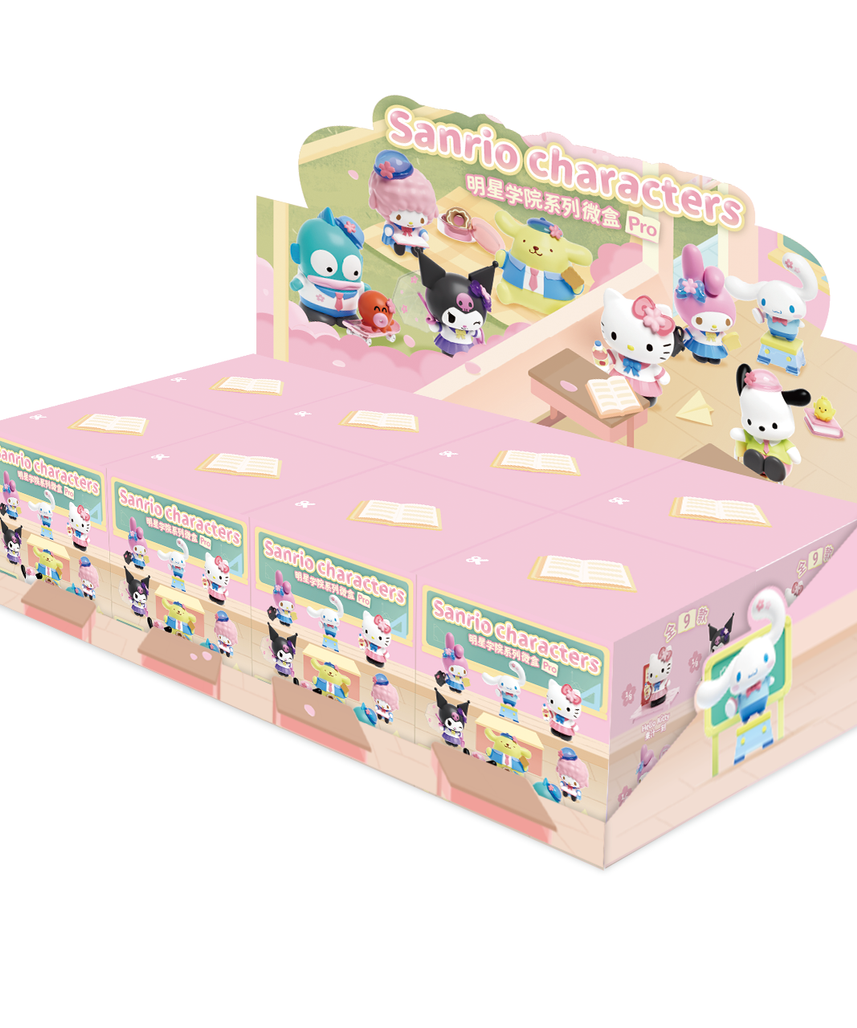 شخصيات مويتش سانريو ستار أكاديمي ميني بوكس ​​برو بلايند بوكس، ألعاب غامضة قابلة للتجميع مع علبة عرض أكريليك، 8 تصاميم + سر نادر، للأعمار من 6 سنوات فما فوق