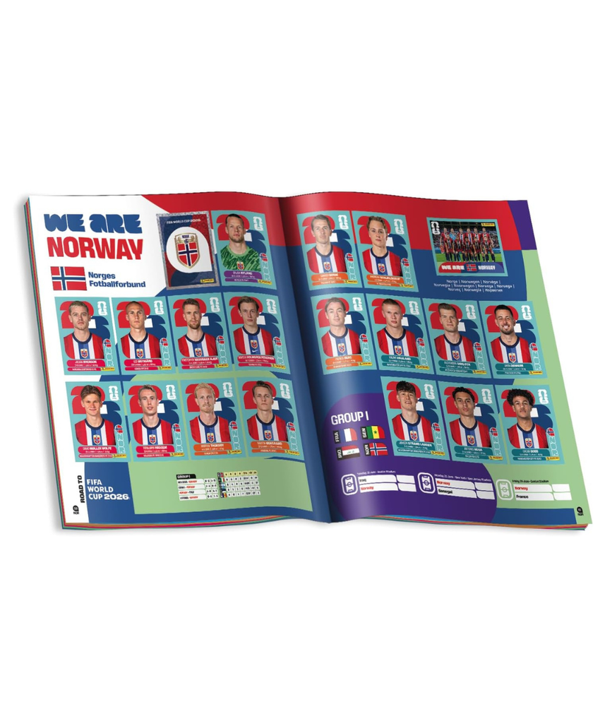 Panini FIFA World Cup 2026 Official Sticker Album, Football Collectible Album for World Cup 2026 Stickers and Panini Collectors