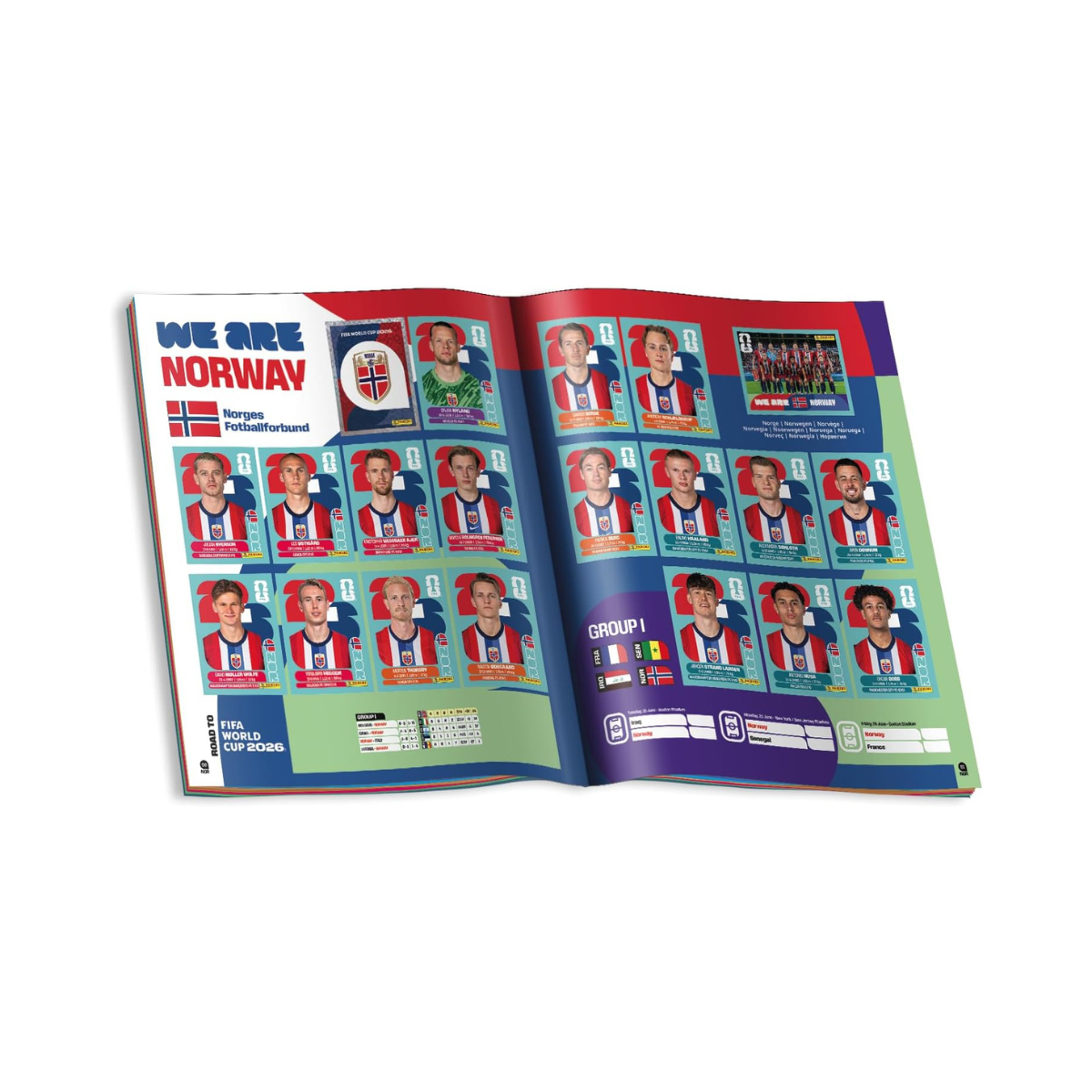 Panini FIFA World Cup 2026 Official Sticker Album, Football Collectible Album for World Cup 2026 Stickers and Panini Collectors