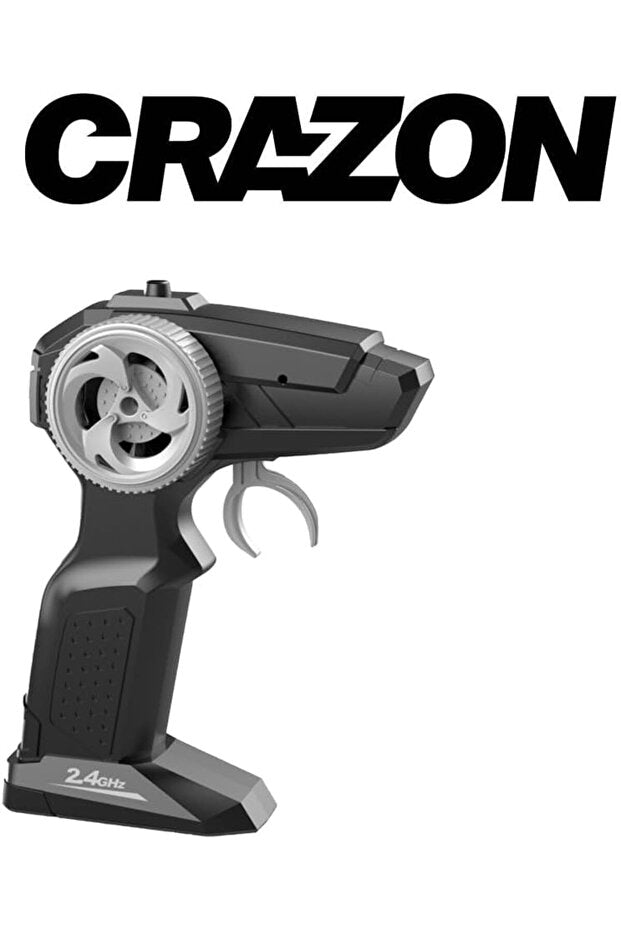 Crazon 1:18 Oversize Wheel Cross-Road RC Car, 2.4GHz Remote Control, 2WD, Rechargeable Battery, 3+