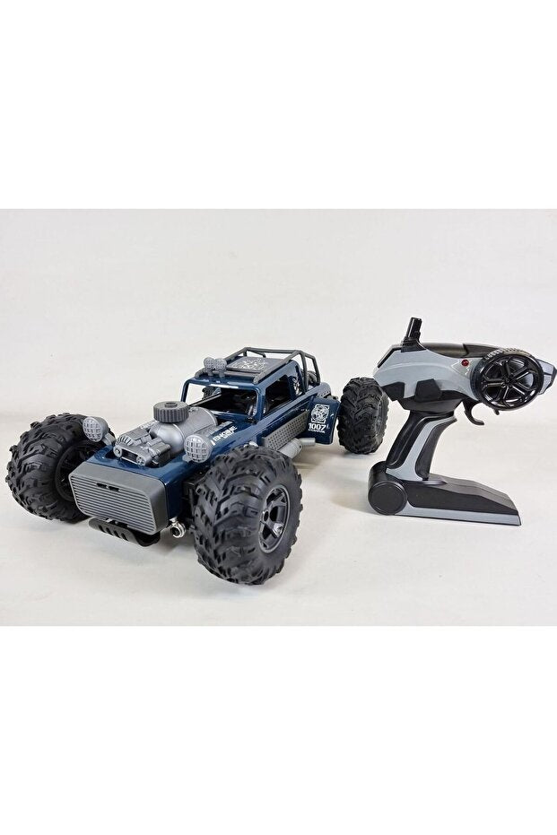 Crazon 1:10 4WD High Speed RC Car with Smoke Effect, 2.4GHz Remote Control, Rechargeable Battery, 6+