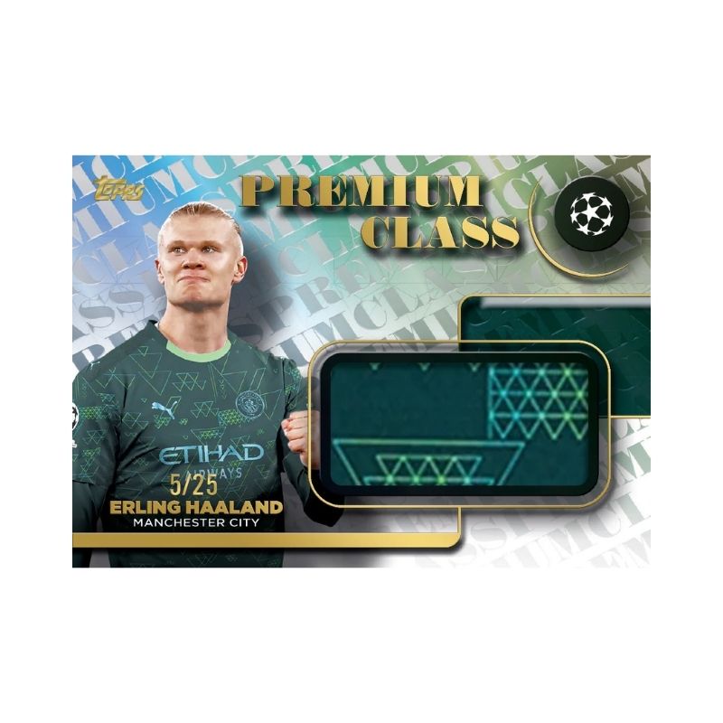 2025-26 Topps UEFA Club Competitions Trading Card Hobby Box, 24 Packs with 8 Cards per Pack, Guaranteed Hit Card, Exclusive Flowfractor &amp; Raindrop Parallels, Official UEFA Collectible, 6+ Years
