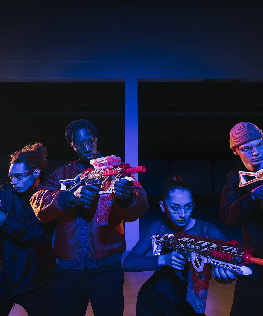 X Shot Hyper Gel Medium Blaster with 10000 Gellets, Shooting Toy for Boys, Age 14+