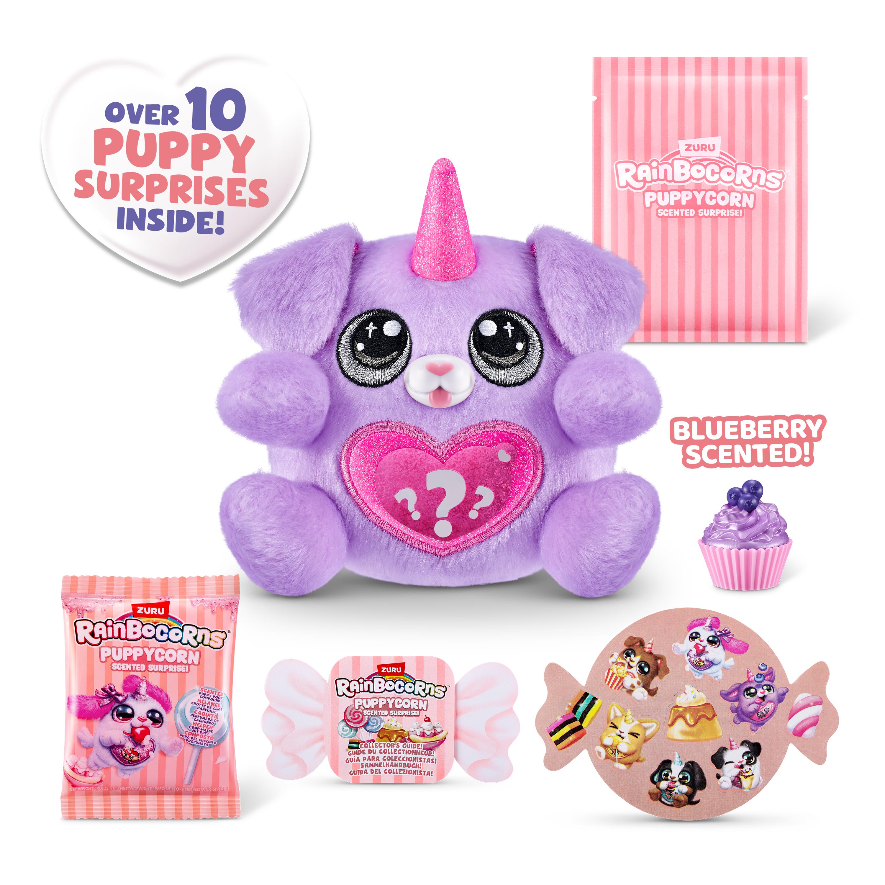 Rainbocorns Puppycorn Surprise S8 PDQ, Cute Collectible Plush Toy for Girls, Age 3+