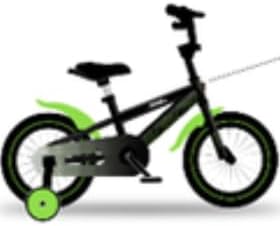 Lamborghini Kids Bicycle 12 Inch Black/Green LBK013-GRS