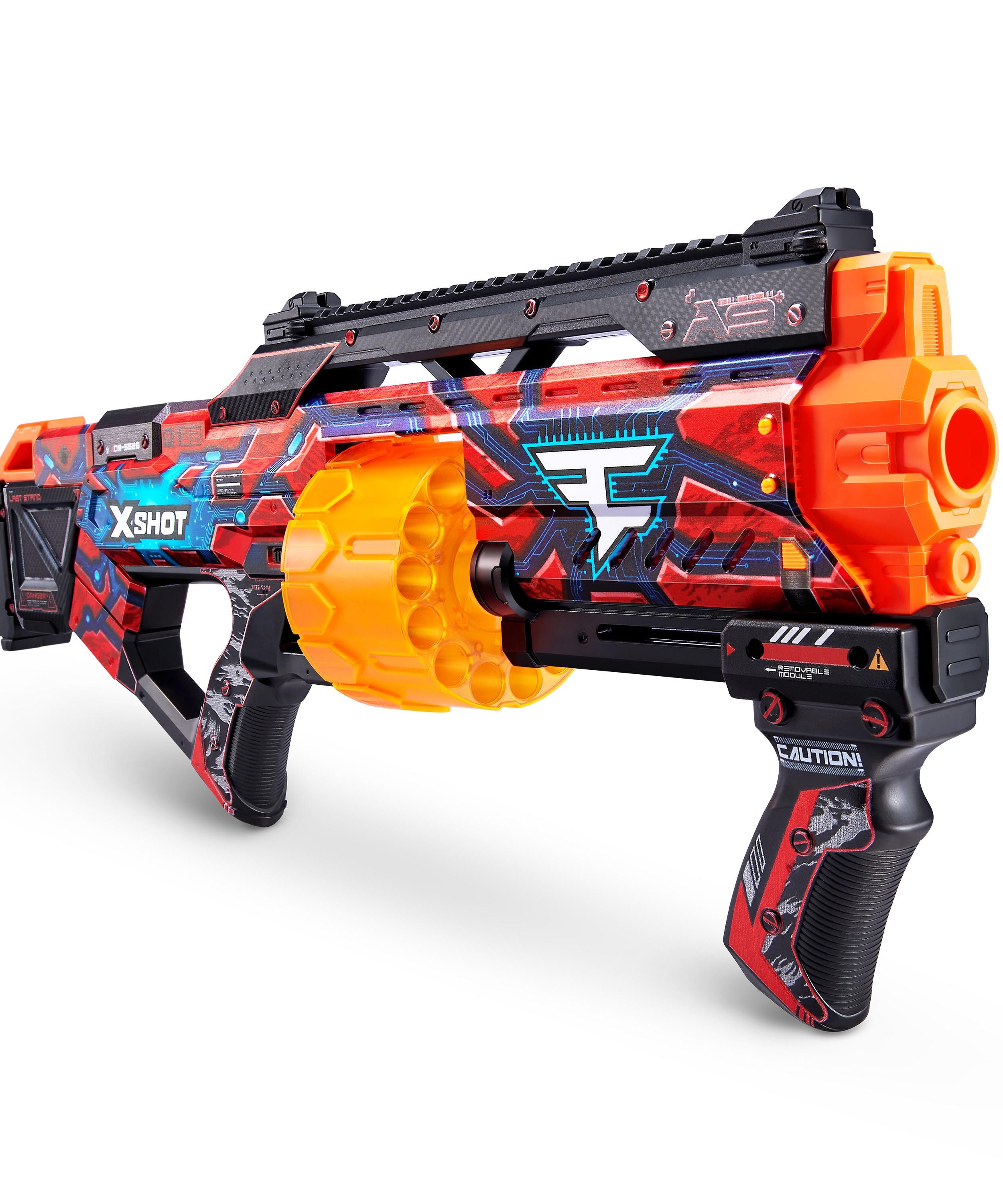 XSHOT Skins Last Stand Beast Out, Foam Blaster Toy Gun for Boys & Girls, Ages 8+