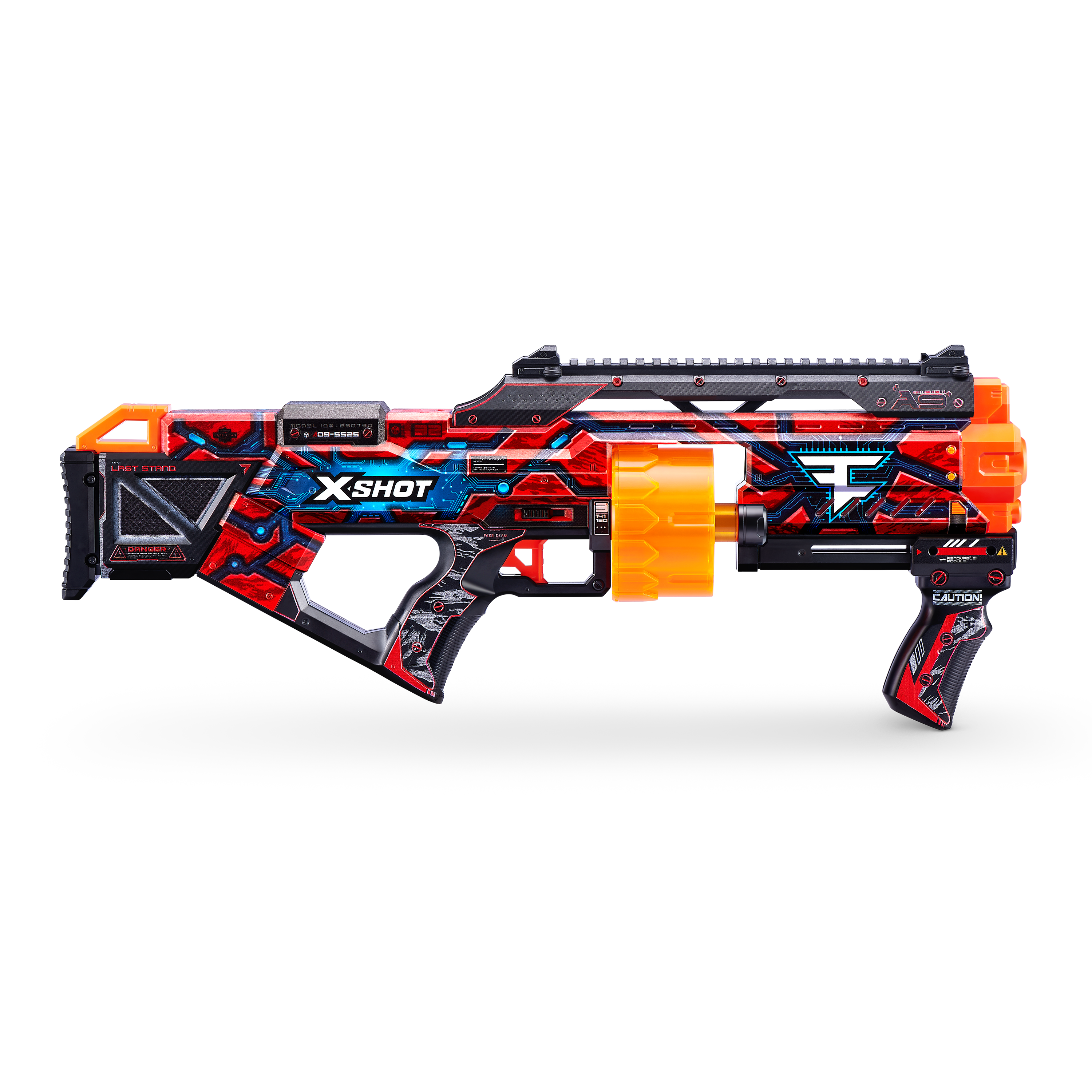 XSHOT Skins Last Stand Beast Out, Foam Blaster Toy Gun for Boys & Girls, Ages 8+