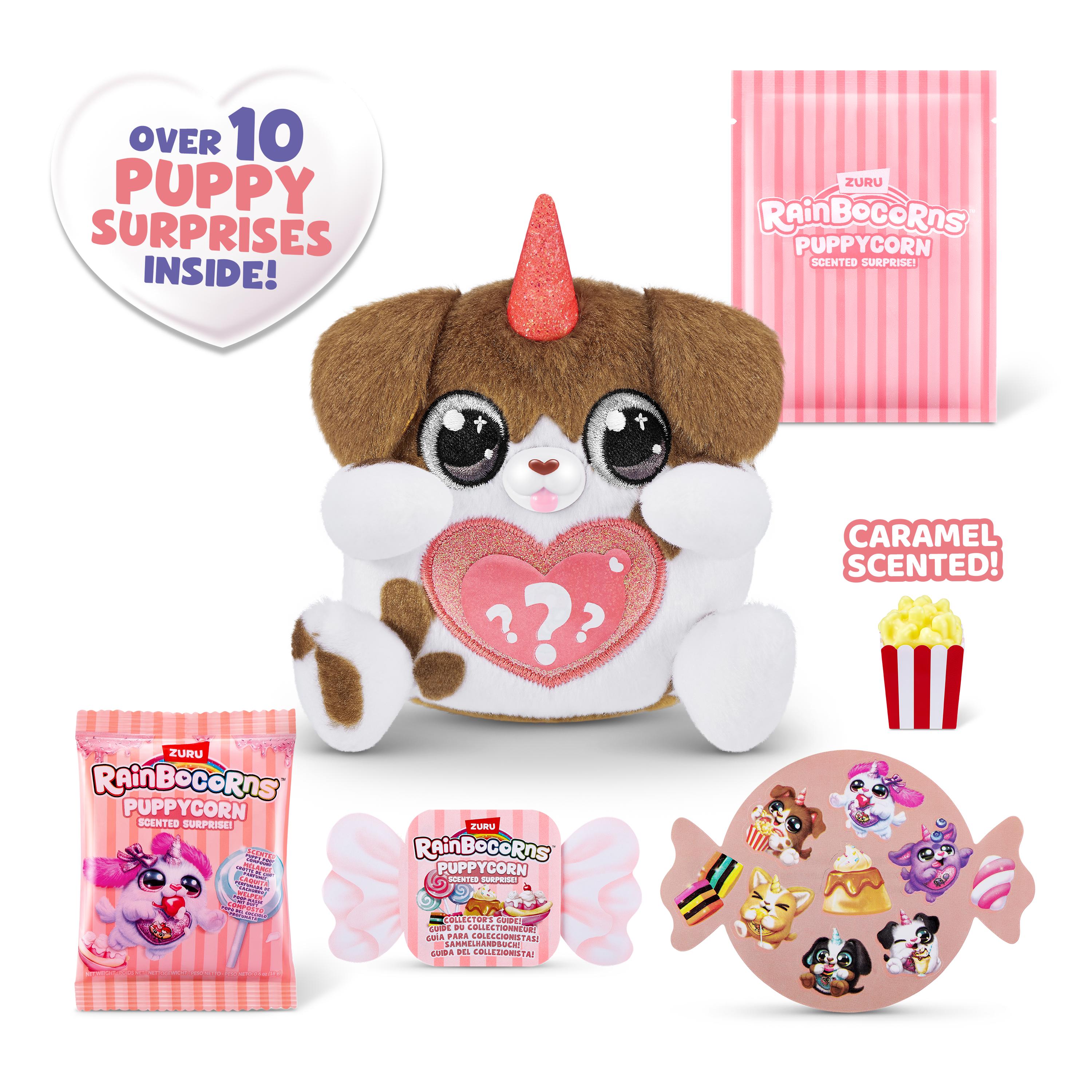 Rainbocorns Puppycorn Surprise S8 PDQ, Cute Collectible Plush Toy for Girls, Age 3+
