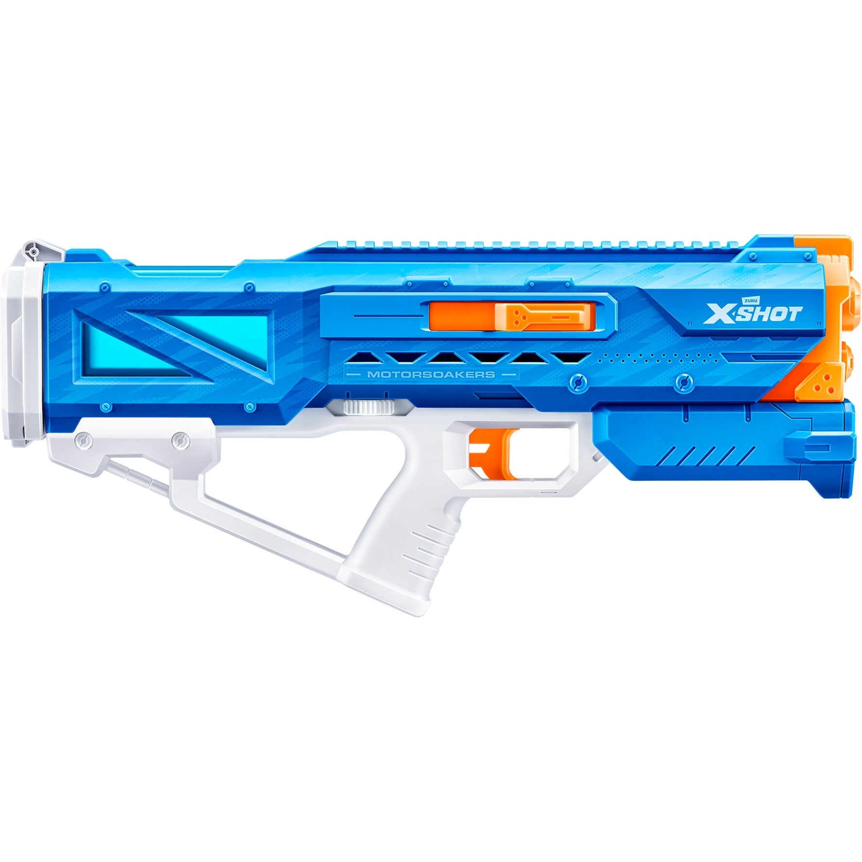 XSHOT Water Fast Fill Motor Soaker Hydra Pulse Water Toy Gun, Motorized Water Blaster with 650ml Capacity, Fast-Fill Technology, Rechargeable Battery, Blasts Up to 29 Feet, Outdoor Summer Water Toy for Boys and Girls Age 8+